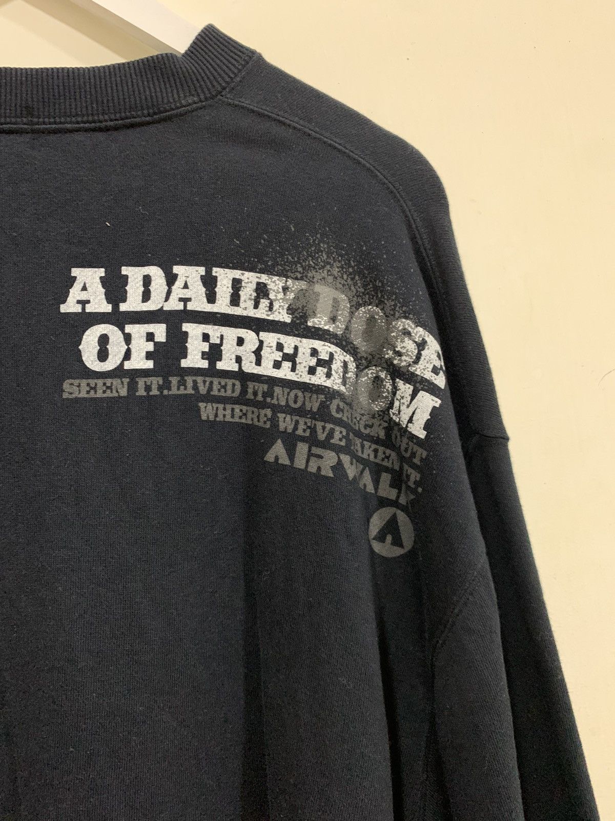 Airwalk × If Six Was Nine × Santa Cruz Skateboards Airwalk Poem skate Sweatshirt Size US XXL / EU 58 / 5 - 9 Thumbnail