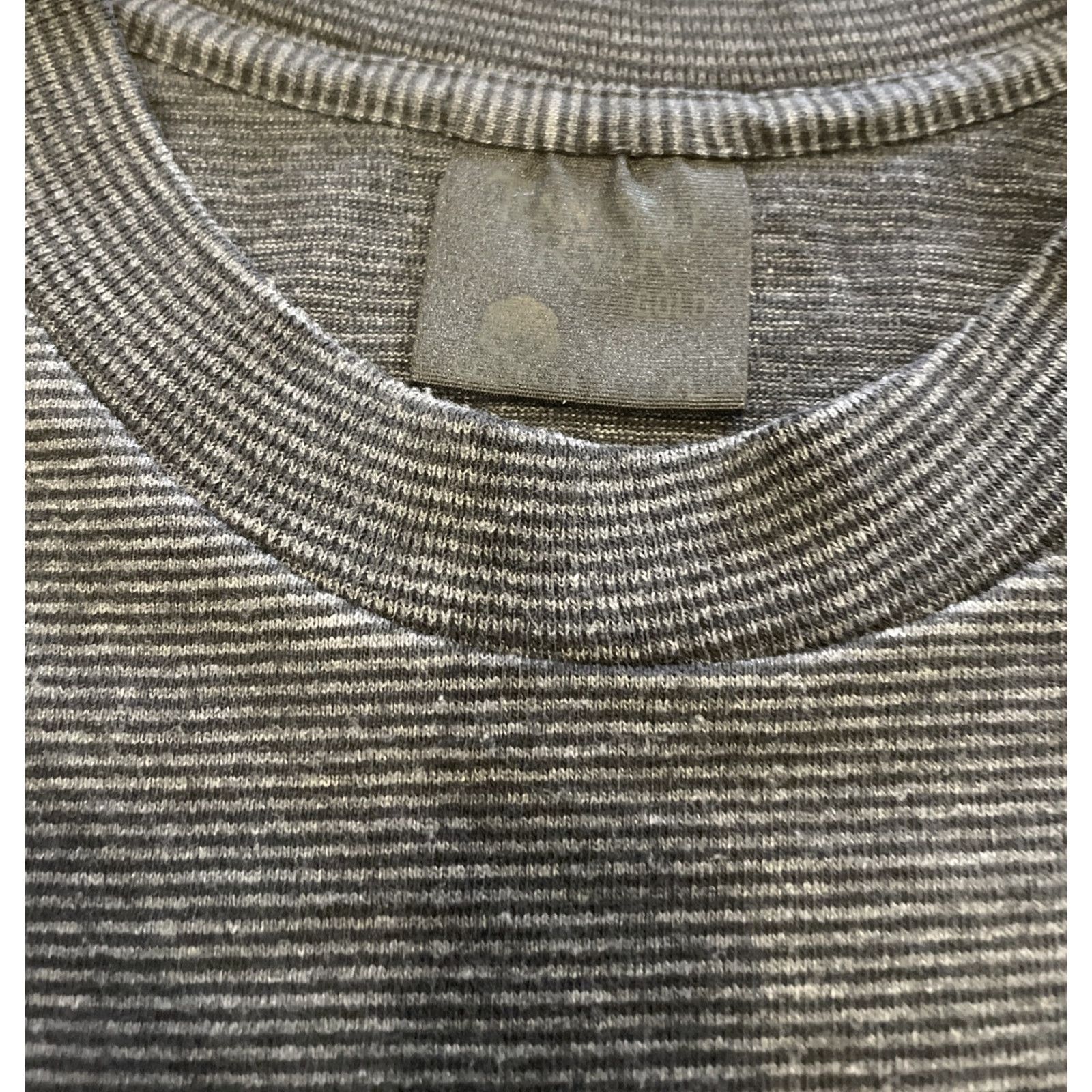 Vintage VINTAGE Rod Stewart Unplugged Striped T-Shirt XL Black Embroidered Single Stitch 80s Mens Size US XL / EU 56 / 4 - 6 Thumbnail