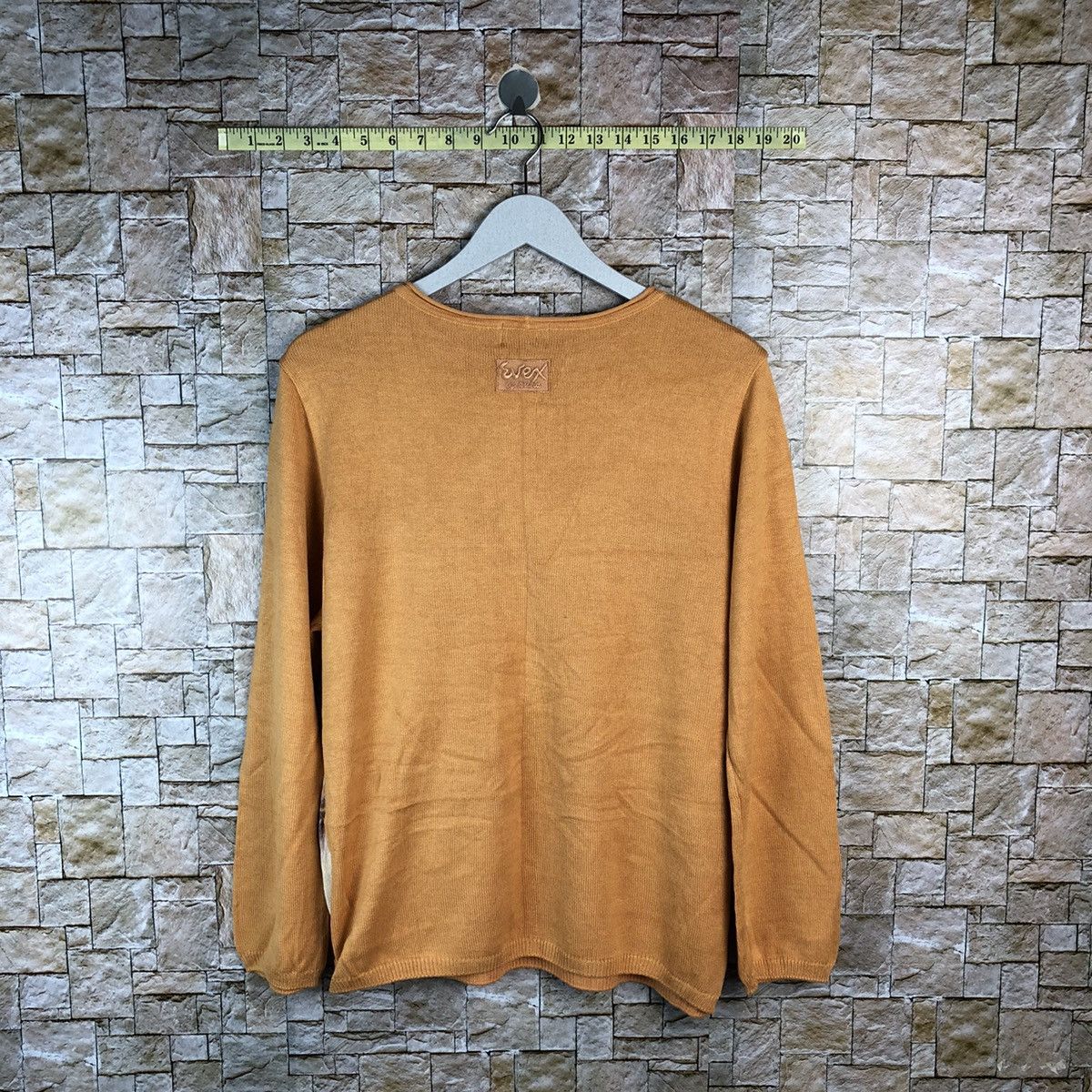 Japanese Brand × Vintage Evex big elephant Orange Knitwear #A1185 Size L / US 10 / IT 46 - 14 Thumbnail