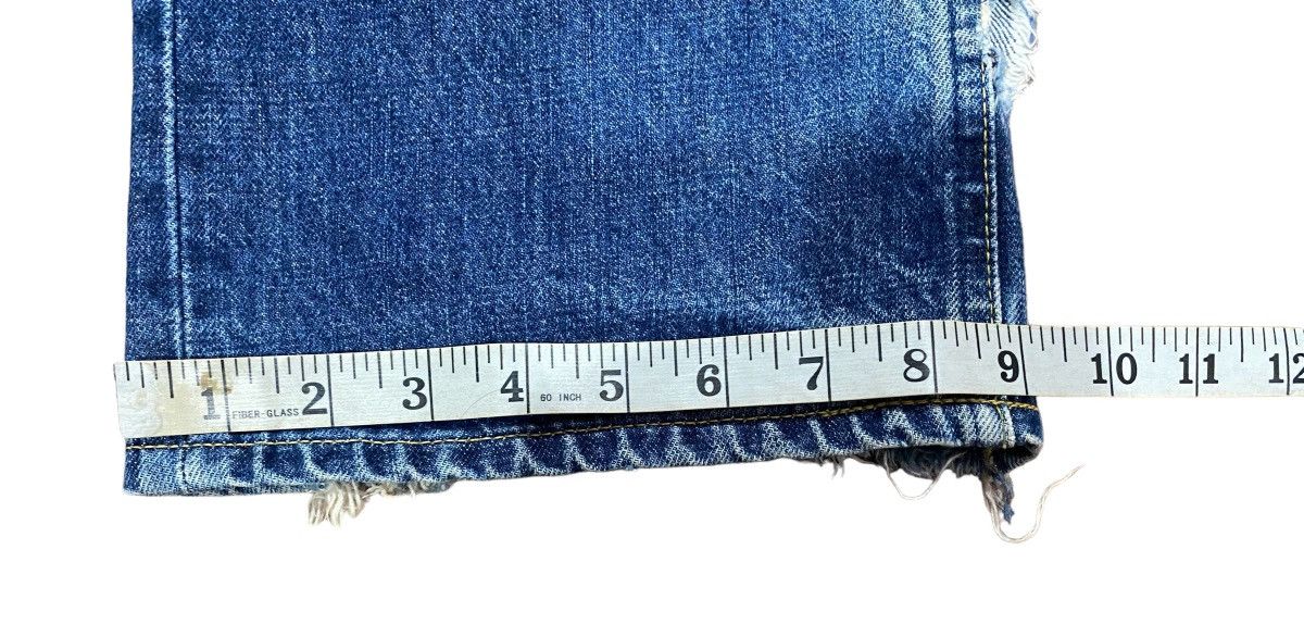 Lee Vintage Lee Boot Cut Flare Distressed Jeans W30” Size US 30 / EU 46 - 20 Thumbnail