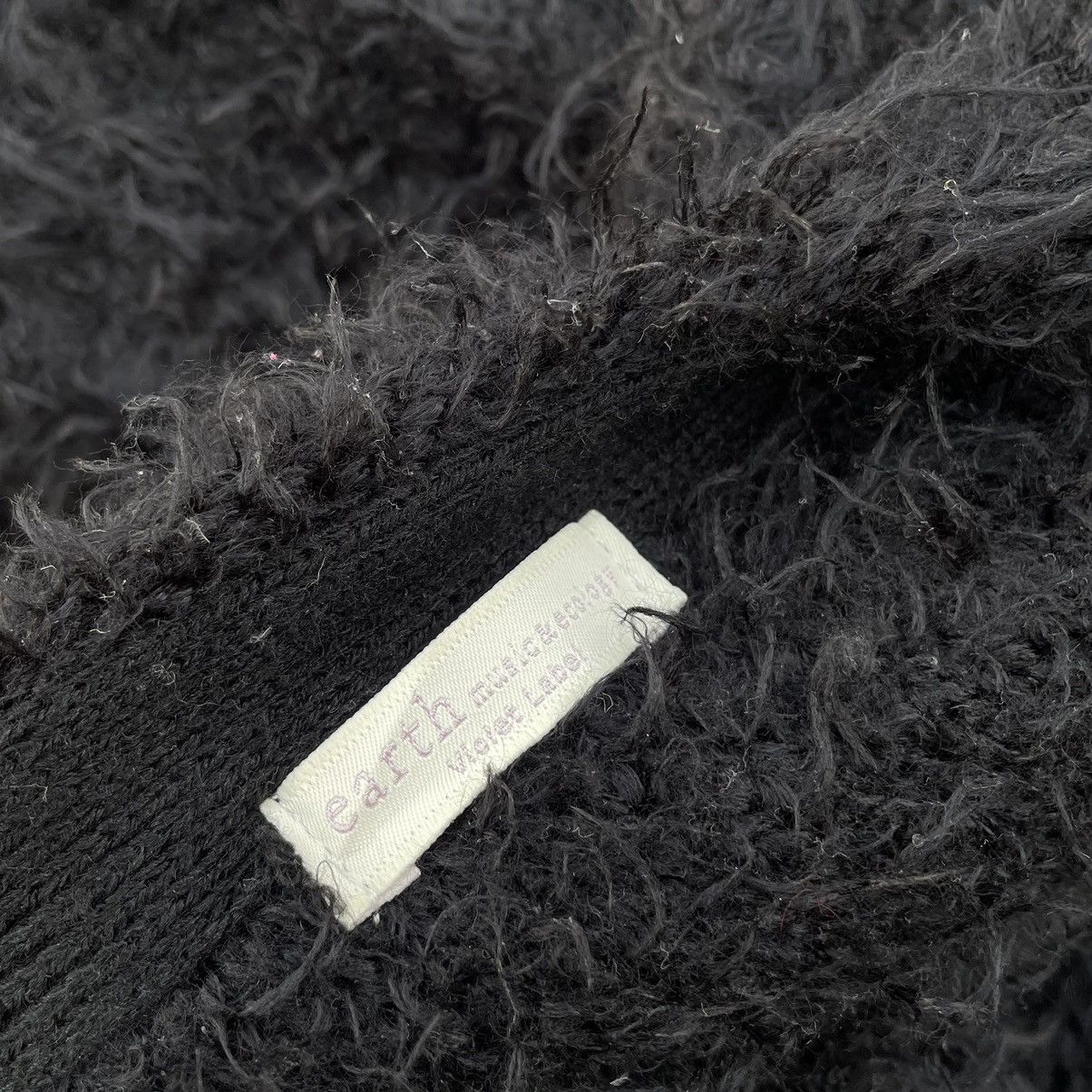 If Six Was Nine 🇯🇵 MUSIC & ECOLOGY MOHAIR PLAYBOI CARTI SWEATER JACKET Size US L / EU 52-54 / 3 - 11 Thumbnail