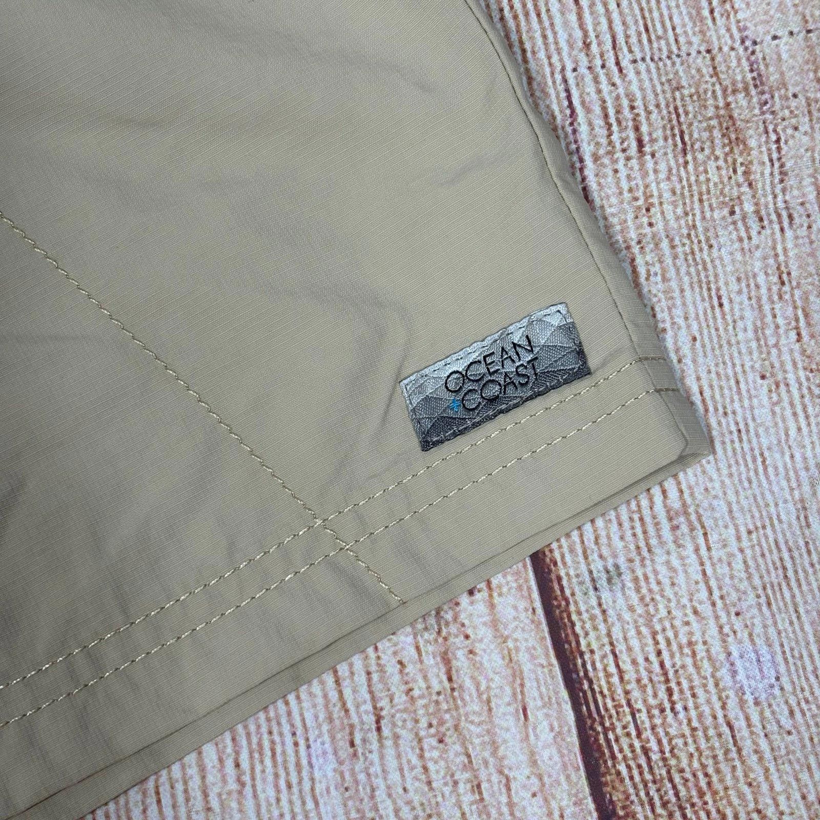 Other Ocean + Coast Boys Beige Nylon Shorts XL Size US 26 / EU 42 - 2 Thumbnail