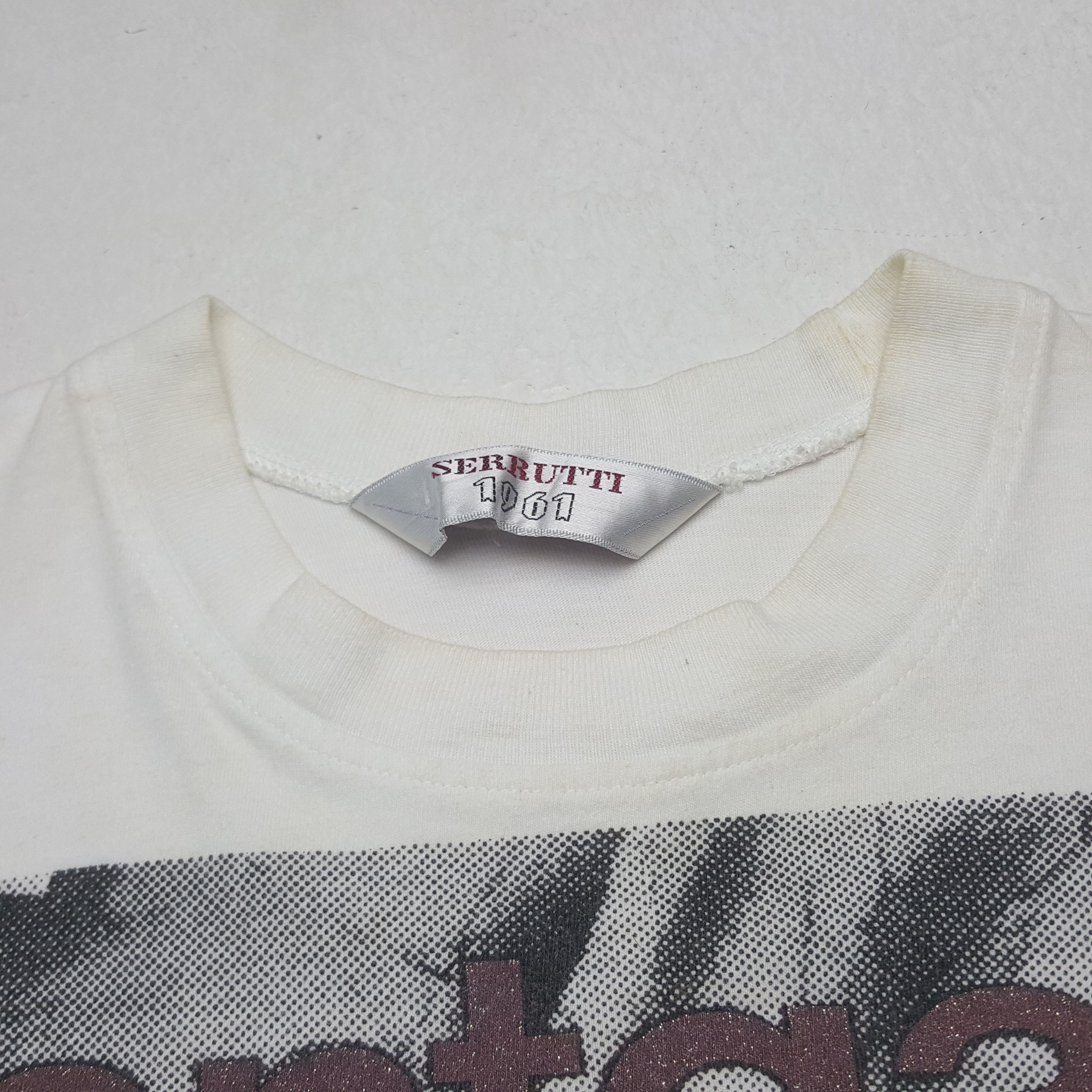 Vintage Vintage Mode Avantgarde Serrutti 1961 Tshirt RR16 Size US M / EU 48-50 / 2 - 4 Thumbnail
