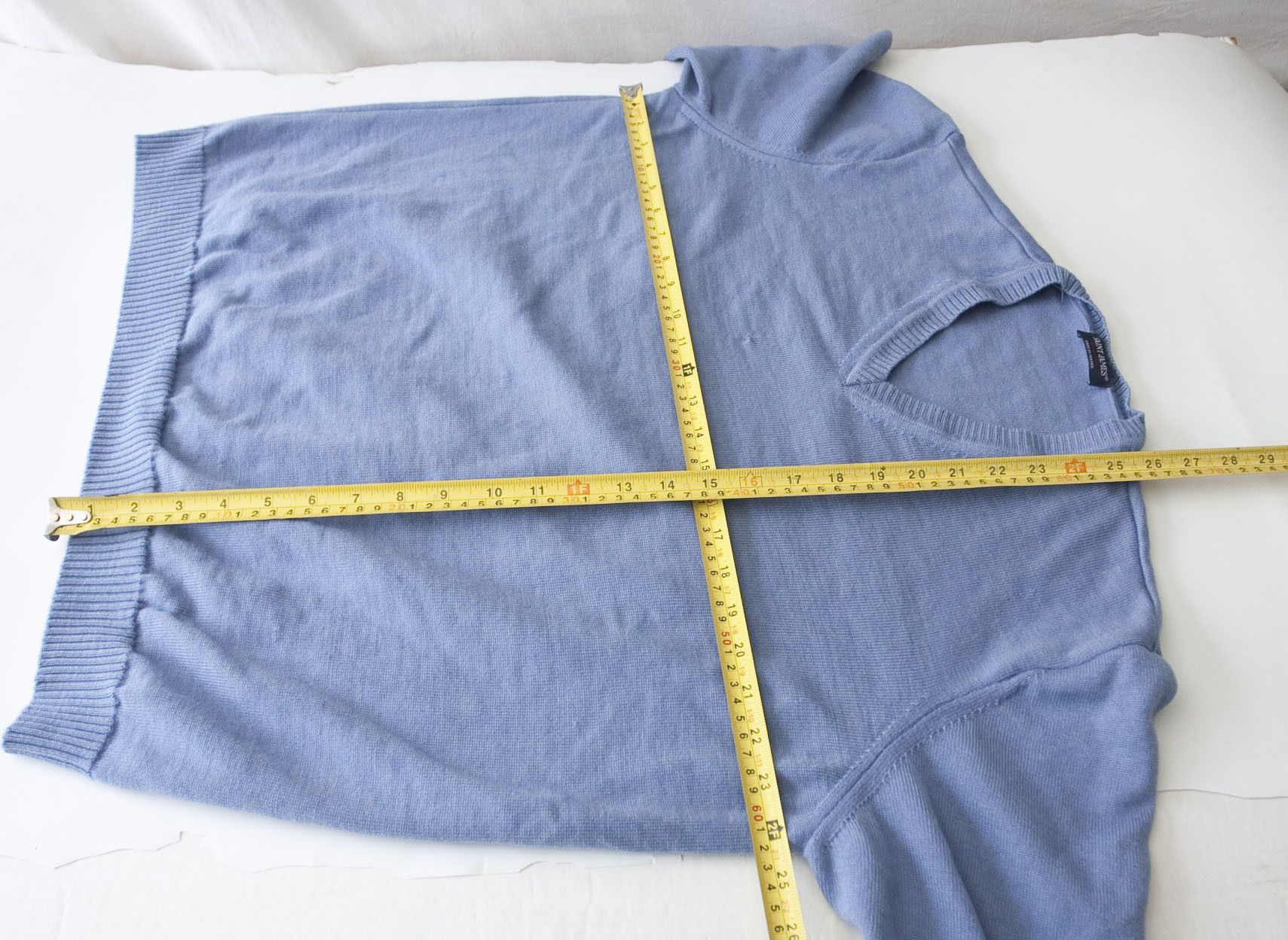 Dale Of Norway Saint James Sweater Wool Size XL Blue Made in France Size US XL / EU 56 / 4 - 6 Thumbnail