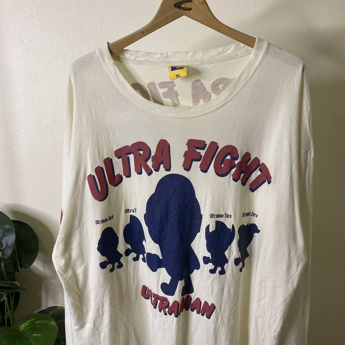 Anime Vintage Y2K Ultraman Series Japanese Cartoon LS Tee Size US XXL / EU 58 / 5 - 6 Thumbnail