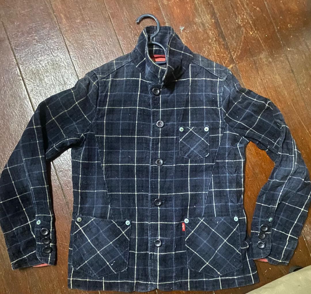 Levi's Unisex🔥Redloop Levi’s button up cudroy shirt Size US S / EU 44-46 / 1 - 12 Thumbnail