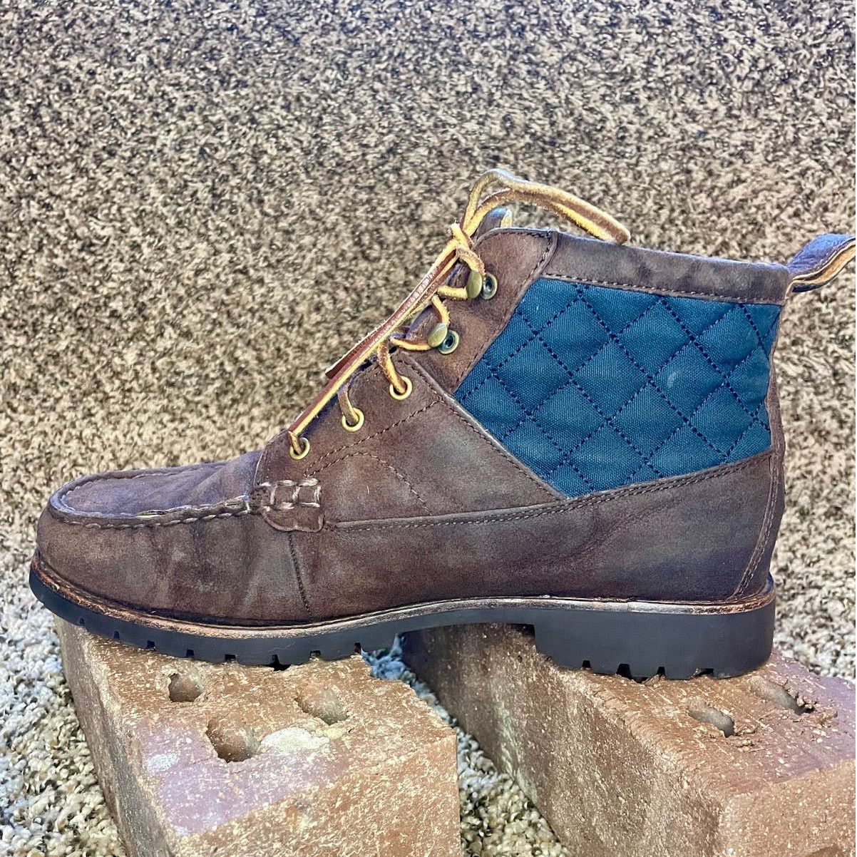 Polo Ralph Lauren Polo Ralph Lauren Rupert Oiled Leather Chukka Boot Brown 10D Size US 10 / EU 43 - 3 Thumbnail