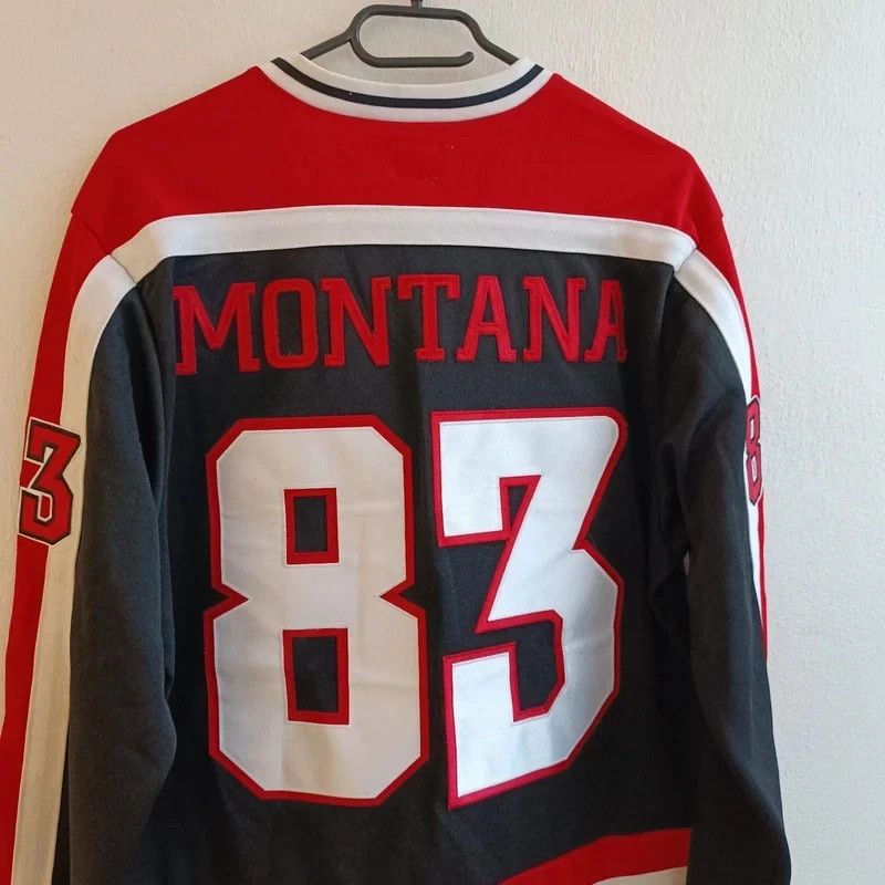 Supreme Supreme Scarface Tony Montana Black Red Hockey Jersey M 2017 Size US M / EU 48-50 / 2 - 13 Thumbnail