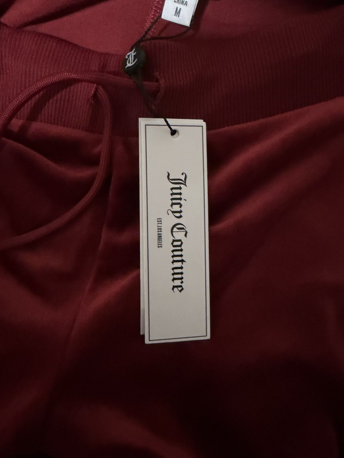 Juicy Couture Red Dahlia Juicy Couture Set ( Hoodie & Pants ) Size M / US 6-8 / IT 42-44 - 7 Thumbnail