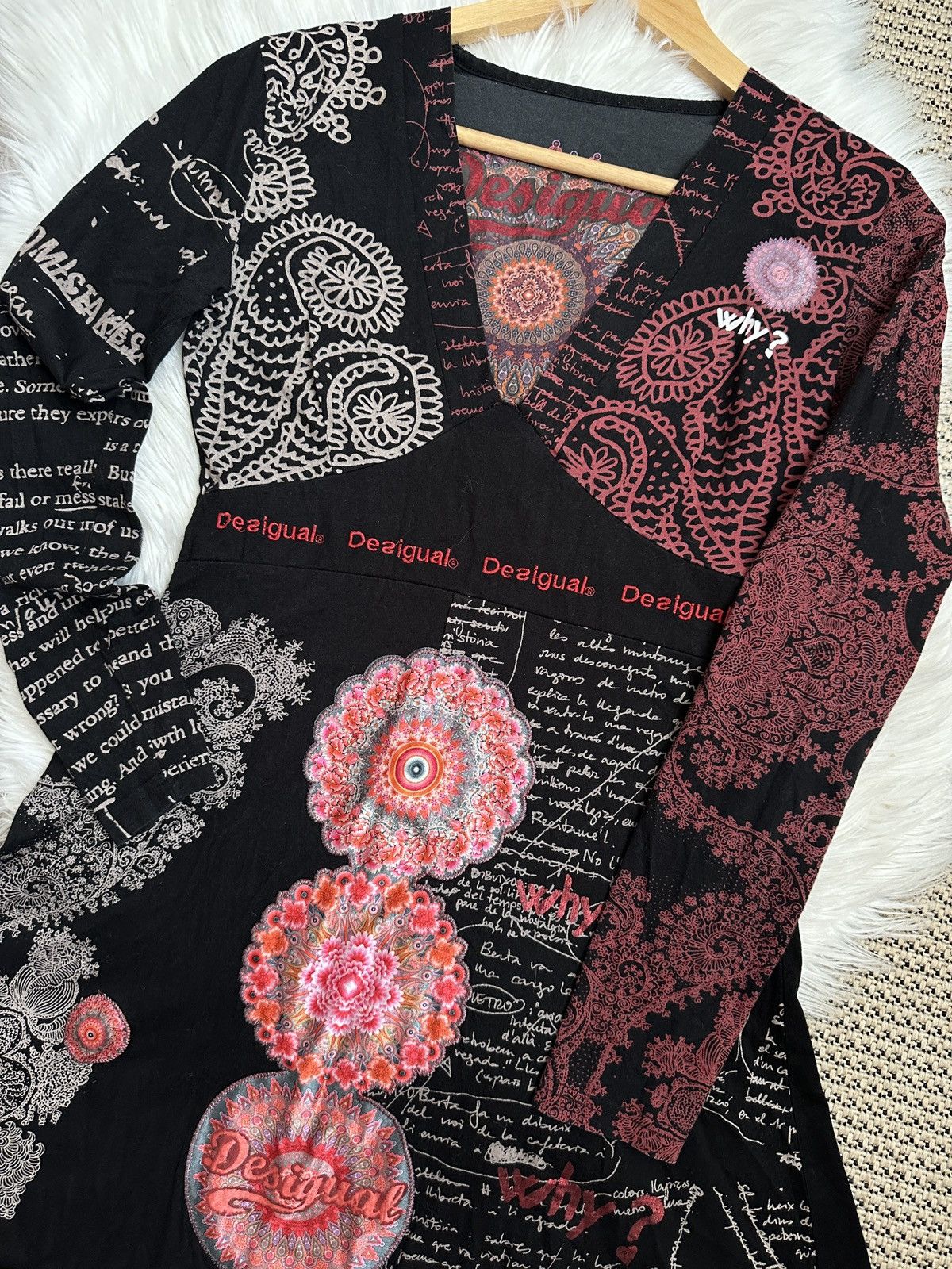 Desigual Desigual Women’s Printed Dress – Size М Size M / US 6-8 / IT 42-44 - 2 Thumbnail