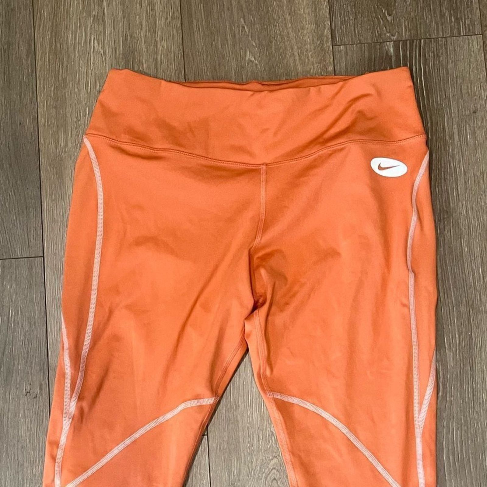 Nike NWOT Nike Dri-FIT Leggings Icon Clash Coral - Size XL Size 34" / US 12 / IT 48 - 10 Thumbnail