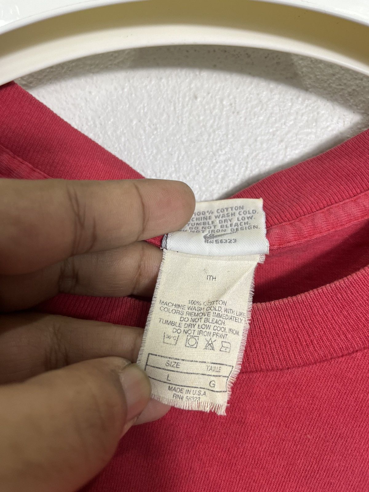 Nike Vintage 90s NIKE AIR JORDAN T-shirt Size US L / EU 52-54 / 3 - 4 Thumbnail