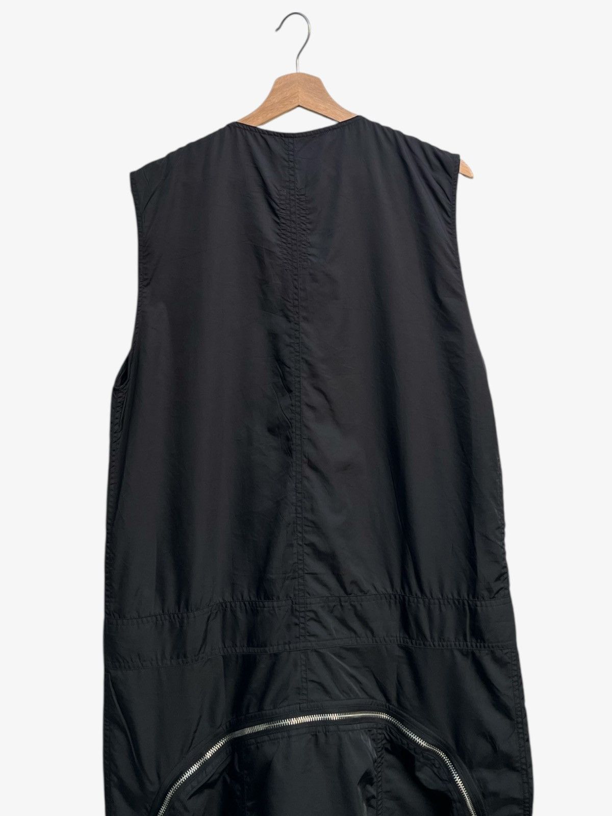 Rick Owens Rick Owens SS14 Vicious Black Nylon Bodybag Jumpsuit Size US S / EU 44-46 / 1 - 8 Thumbnail