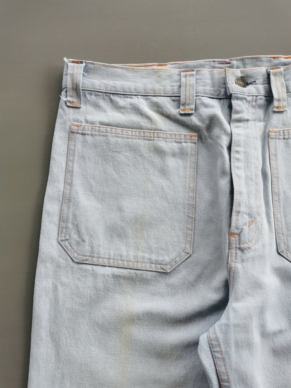 Levi's Flare Bootcut Vintage Levis Orange Tab Denim Jeans Size US 33 - 5 Thumbnail