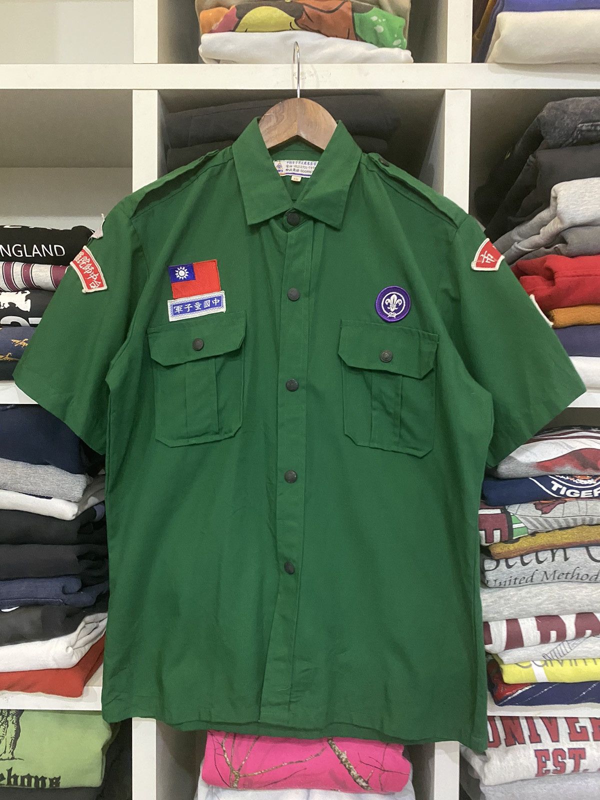 Vintage Vintage Taiwan Boy Scouts Shirt Size US M / EU 48-50 / 2 - 2 Thumbnail