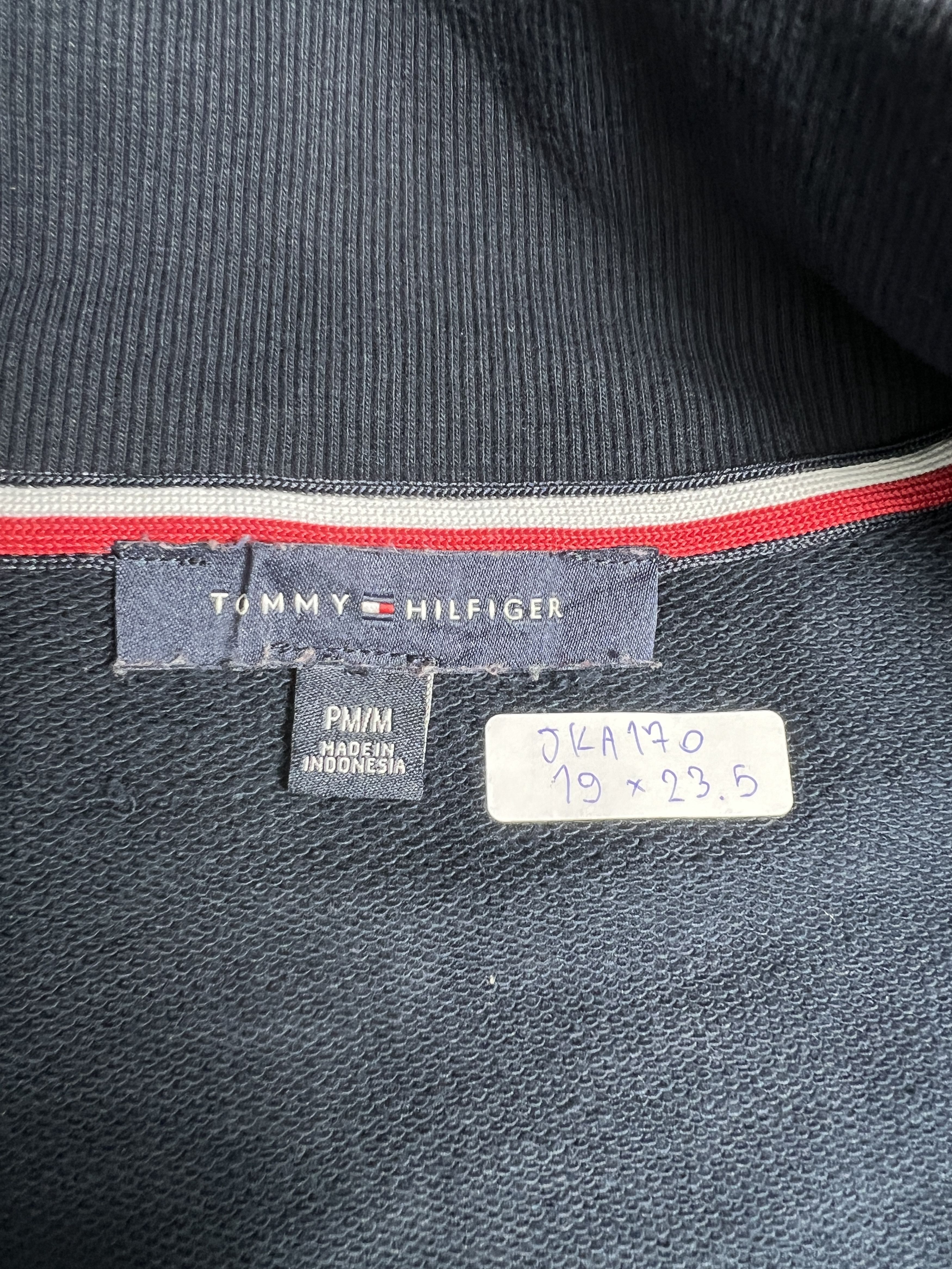 Tommy Hilfiger Tommy Hilfiger Mini Logo Zipped Sweatshirt (M) JKA170 Size US M / EU 48-50 / 2 - 3 Thumbnail