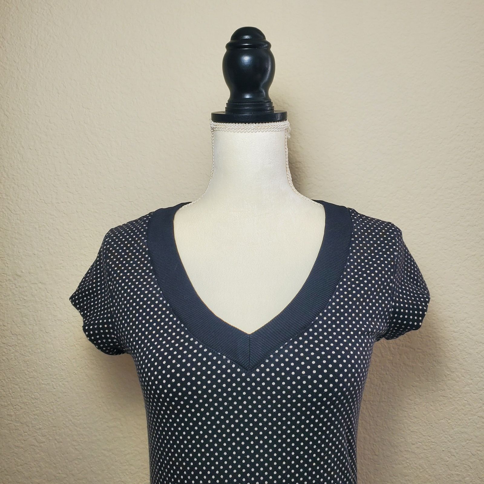 Express Express Polka Dot Print Top Small Size S / US 4 / IT 40 - 5 Thumbnail