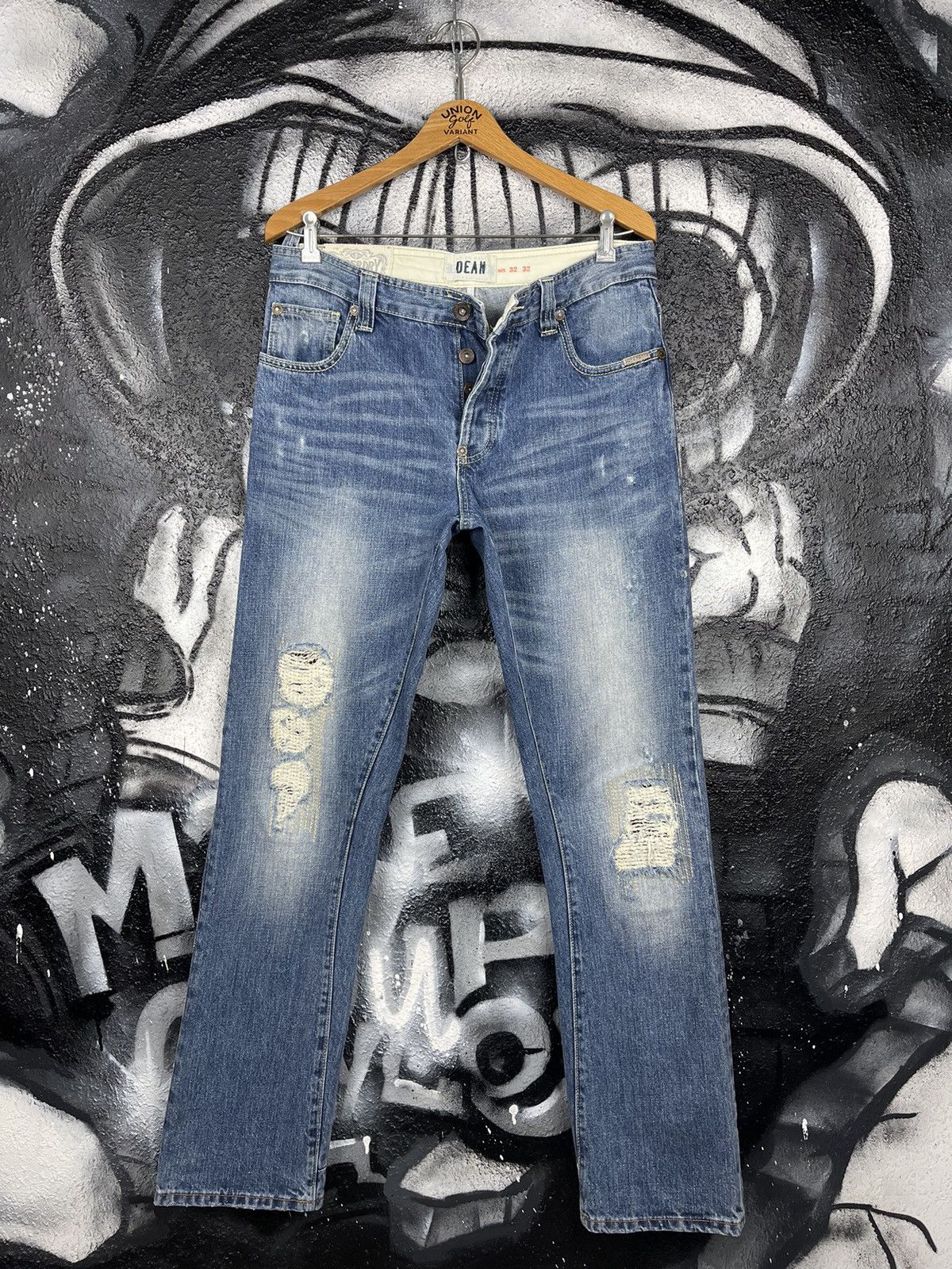 Superdry SuperDry Japanese Denim Dean Jeans Men’s Size W32 L32 Size US 33 - 3 Thumbnail