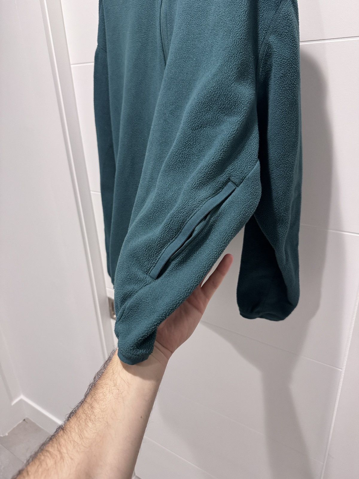 Lululemon Lululemon Oversized Fleece 1/2 Half Zip Green Jasper Size L Size US L / EU 52-54 / 3 - 6 Thumbnail