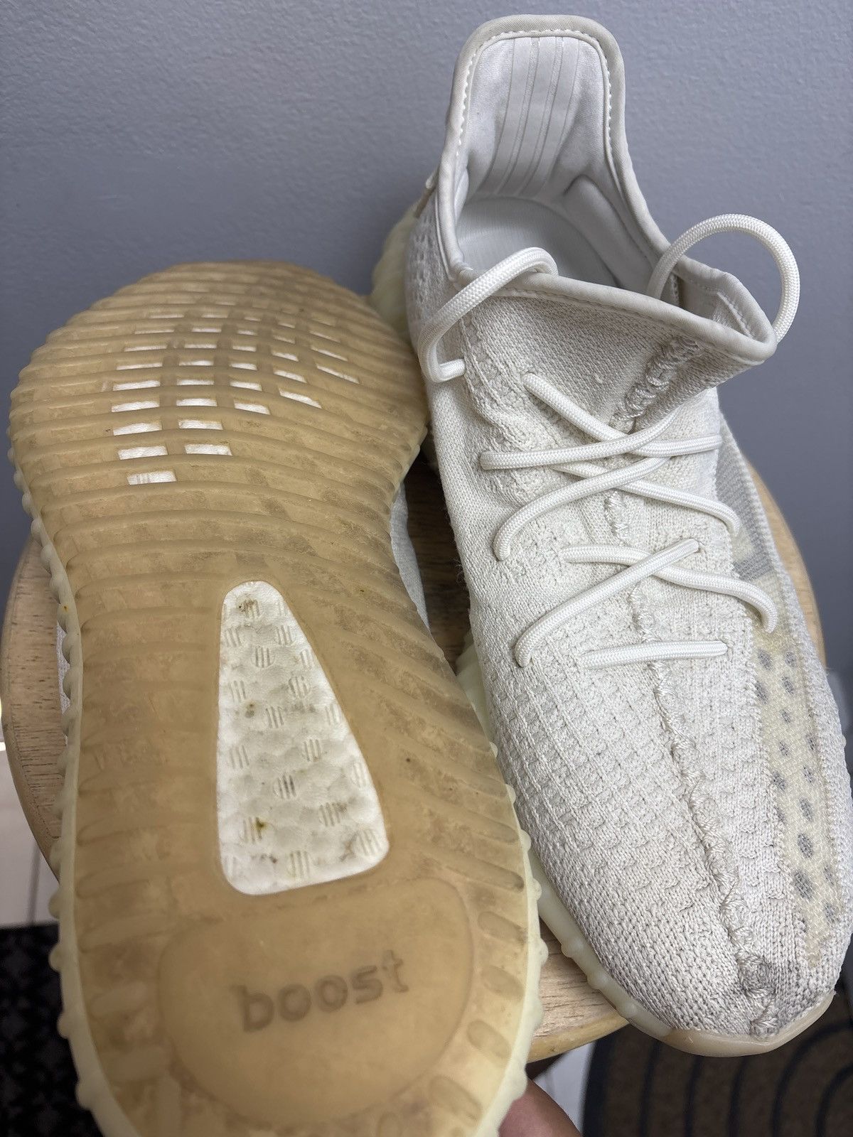 Adidas Adidas Yeezy Boost 350 V2 Bone Size US 11.5 / EU 44-45 - 7 Thumbnail