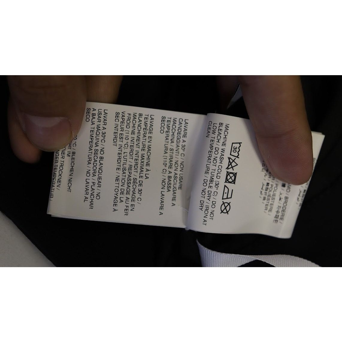 Off-White o1rshd1 Exact Opposite Shirt Jacket in Black/White Size US M / EU 48-50 / 2 - 5 Thumbnail