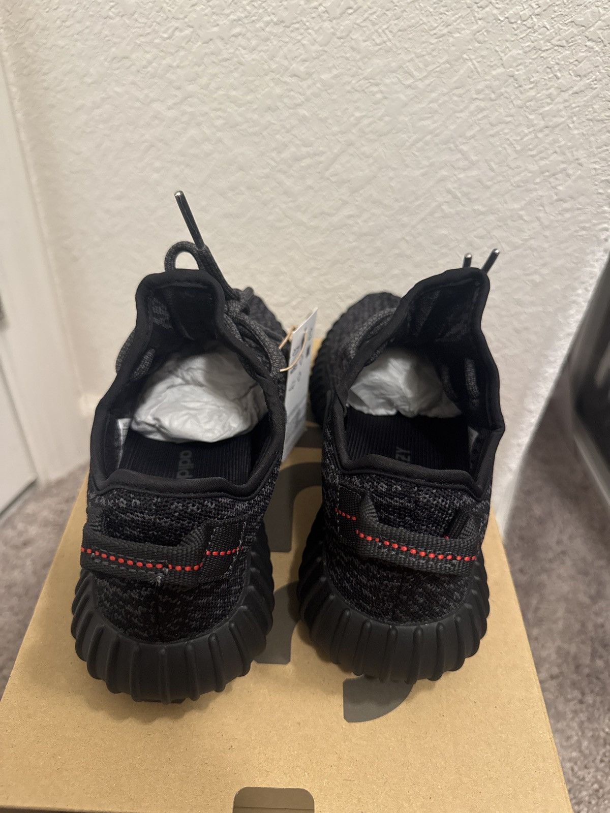 Yeezy Yeezy Boost 350 Pirate Black Size US 5.5 / EU 38 - 4 Thumbnail