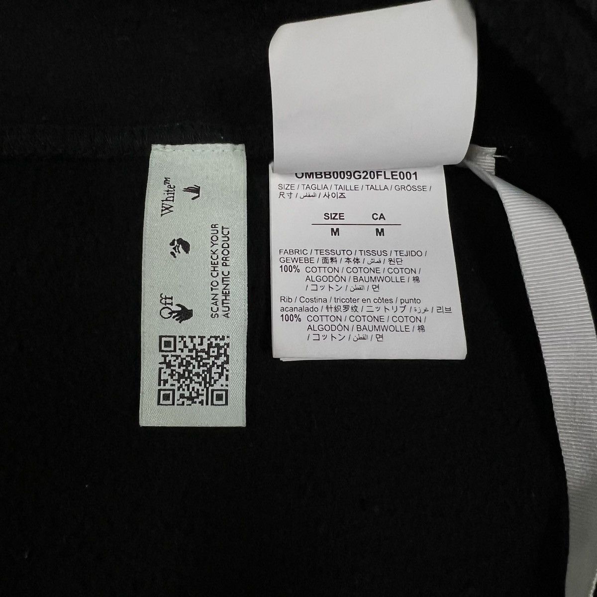 Off-White OFF-WHITE FW20 DIAG GALAXY BRUSHED OVER HOODIE Size US M / EU 48-50 / 2 - 8 Thumbnail