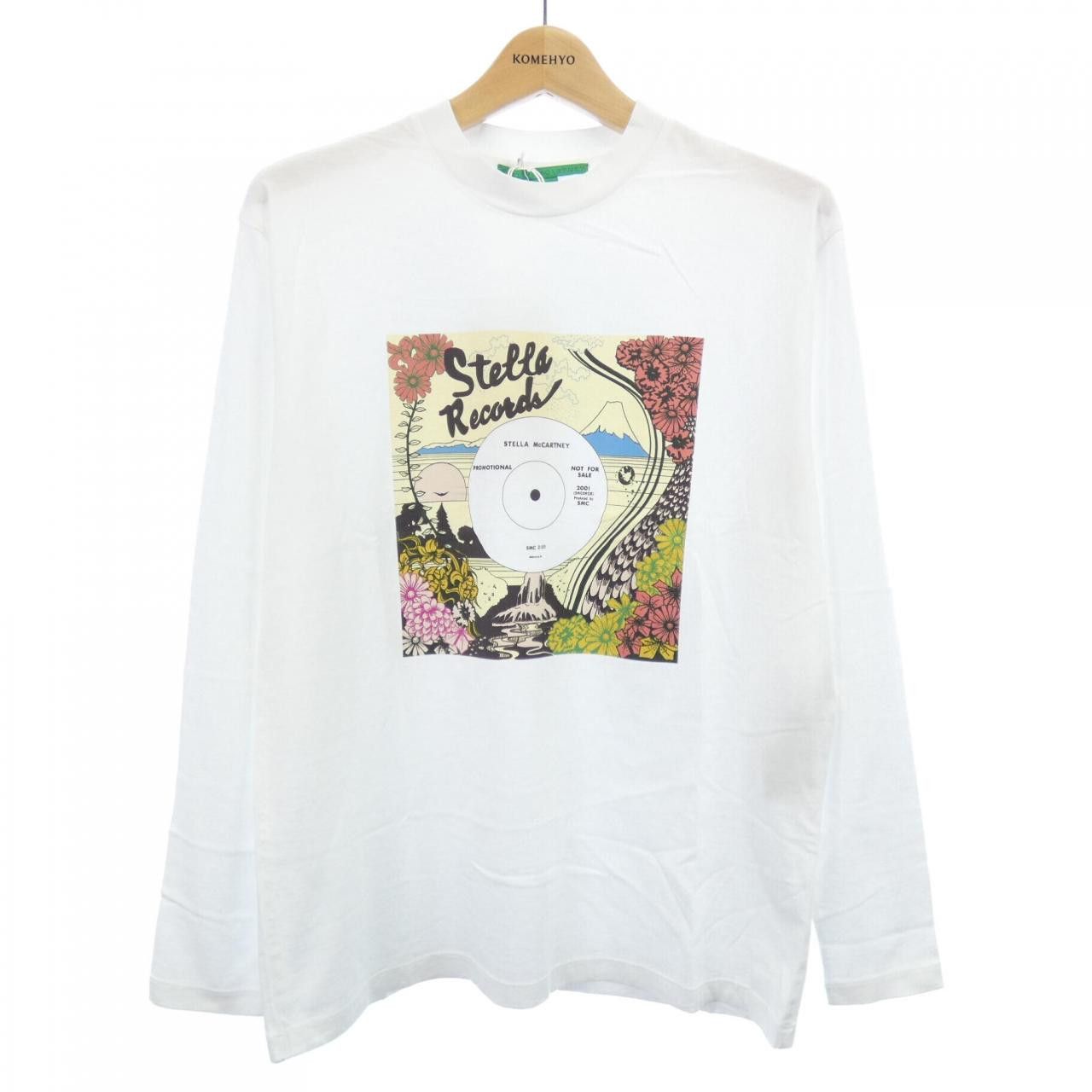 Stella McCartney Stella Mccartney Stella McCartney Record Long T-shirt Textile T-Shirts DUTY FREE for USA Size ONE SIZE - 1 Thumbnail