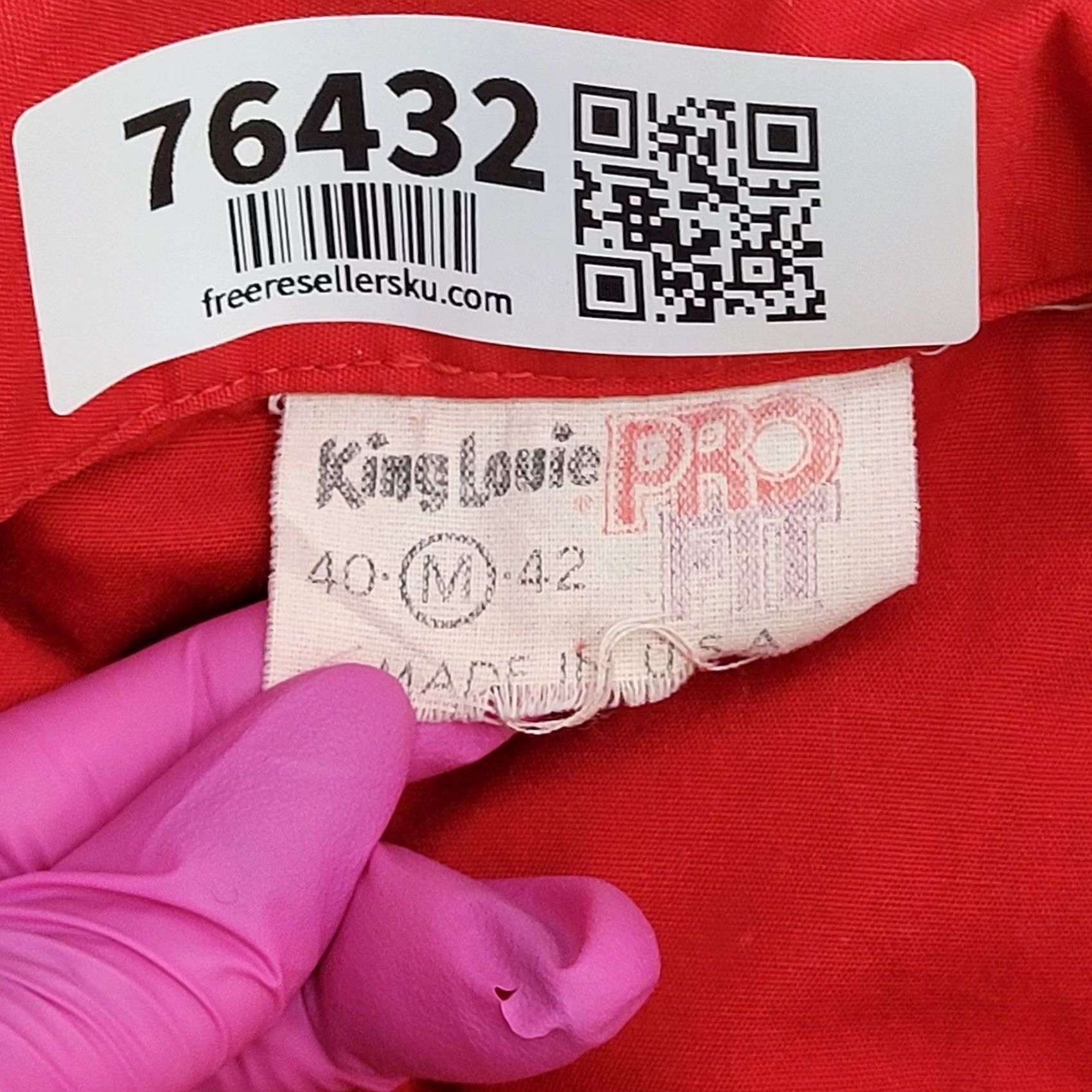 Vintage VINTAGE King-Louie Blouson Jacket Medium 22x24 USA Size US M / EU 48-50 / 2 - 6 Thumbnail