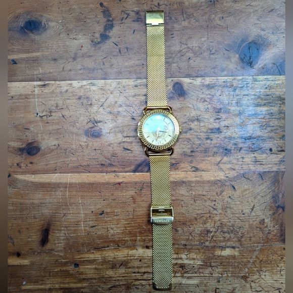 Versace Versace Gold Medusa Gold Mesh Watch 36mm Size ONE SIZE - 3 Thumbnail