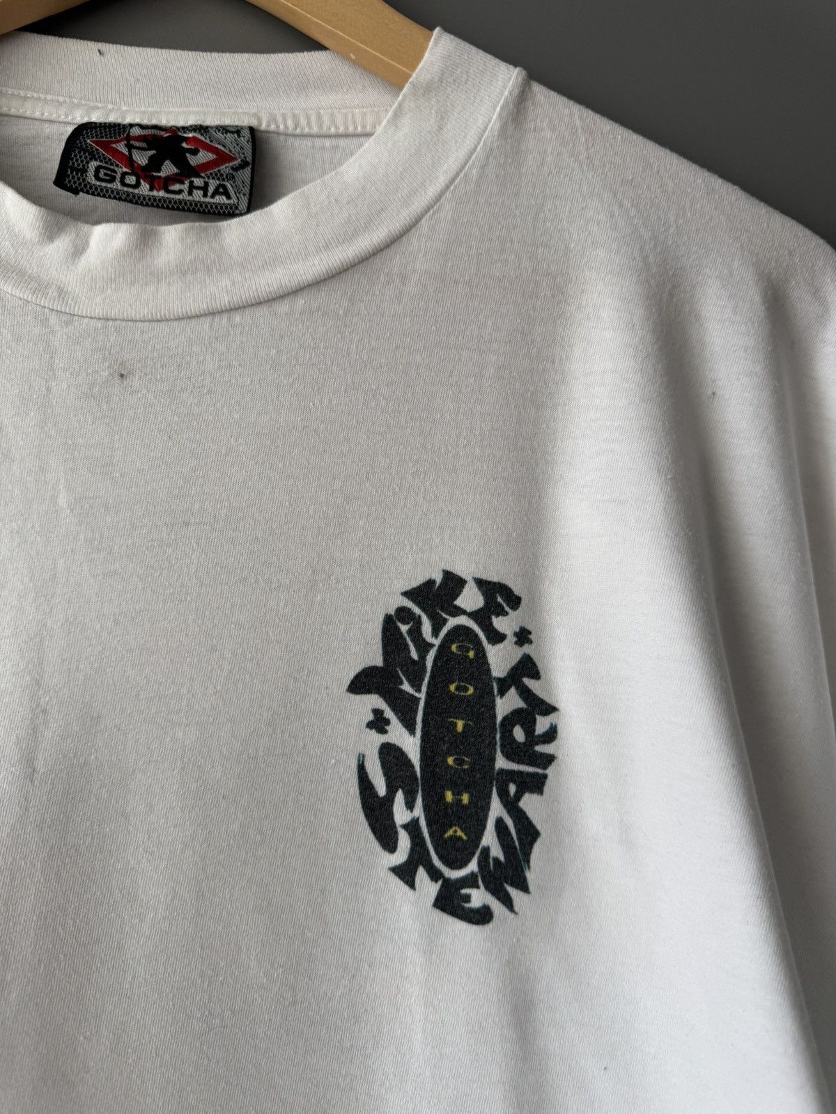 Gotcha Vintage 90s Gotcha Surfing Streetwear Box Logo T-Shirt White Size US M / EU 48-50 / 2 - 7 Thumbnail