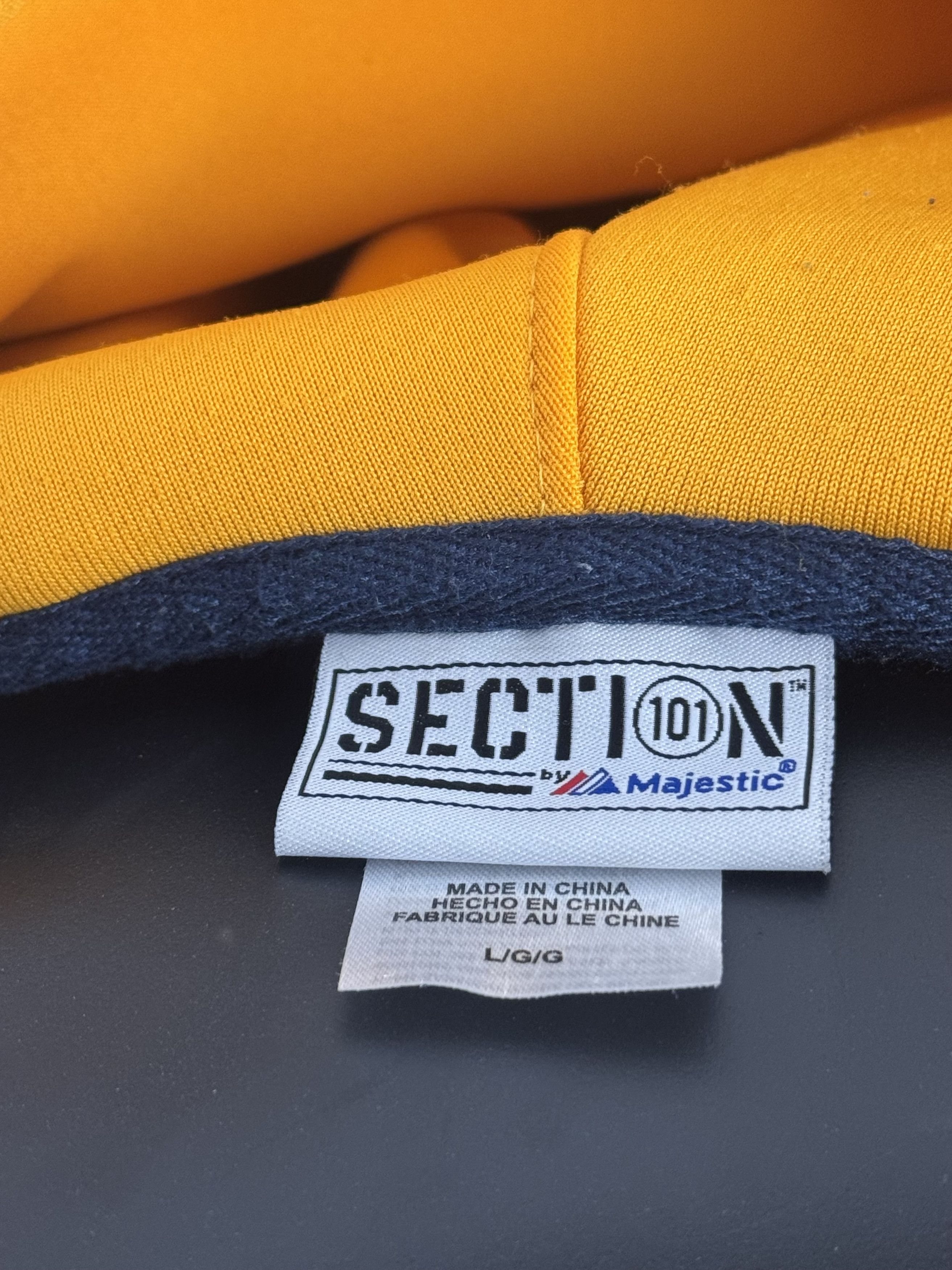 Majestic WVU Quarter-Zip Hoodie by Section 101 Majestic – Preowned Size US L / EU 52-54 / 3 - 5 Thumbnail
