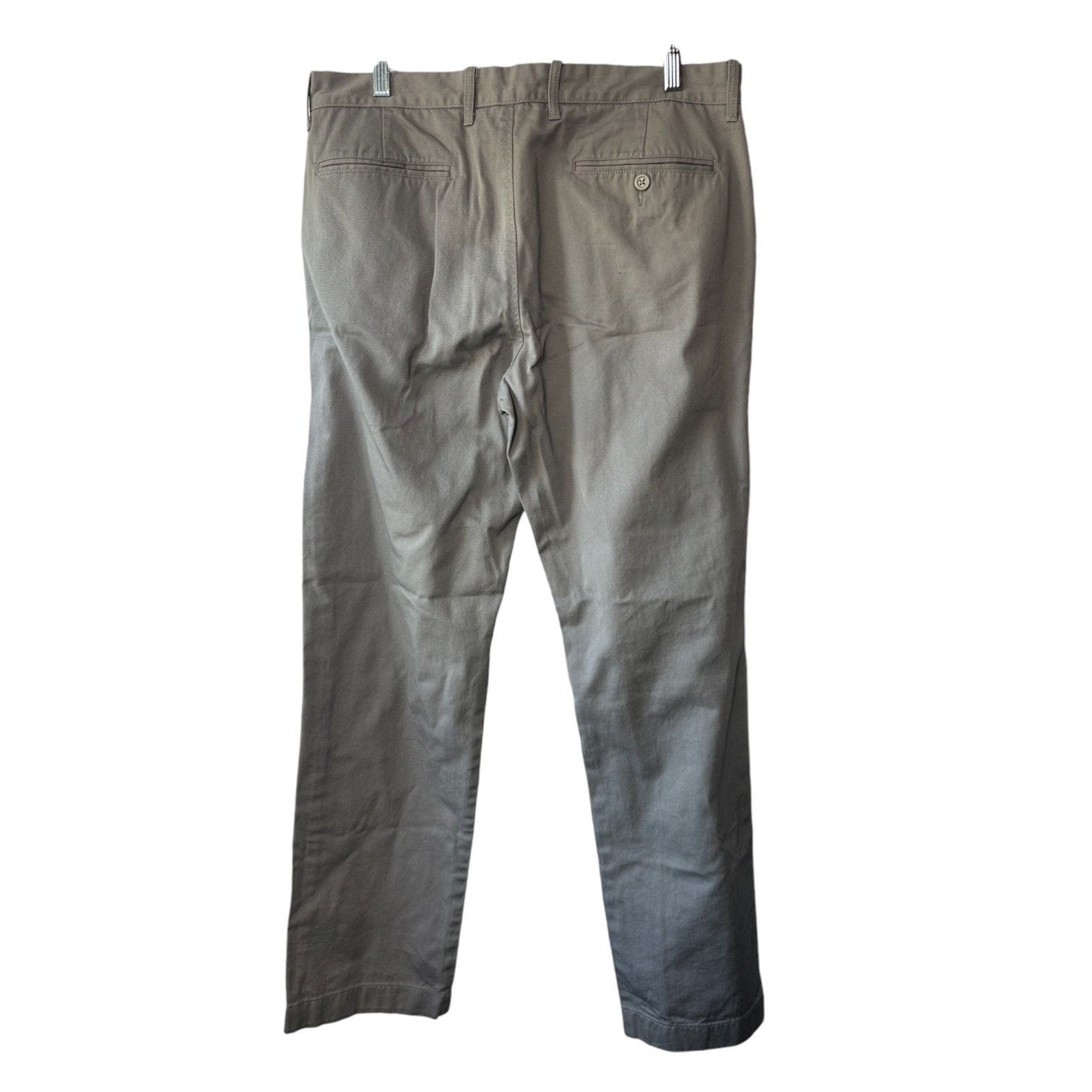 J.Crew J. Crew The Sutton Gray Flat Front Pants Men's 33x32 Size US 33 - 6 Thumbnail