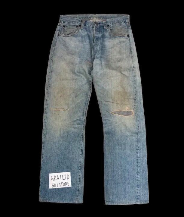 Levi's VTGE LEVIS 501 BIG E SELVEDGE DENIM Size US 31 - 1 Thumbnail