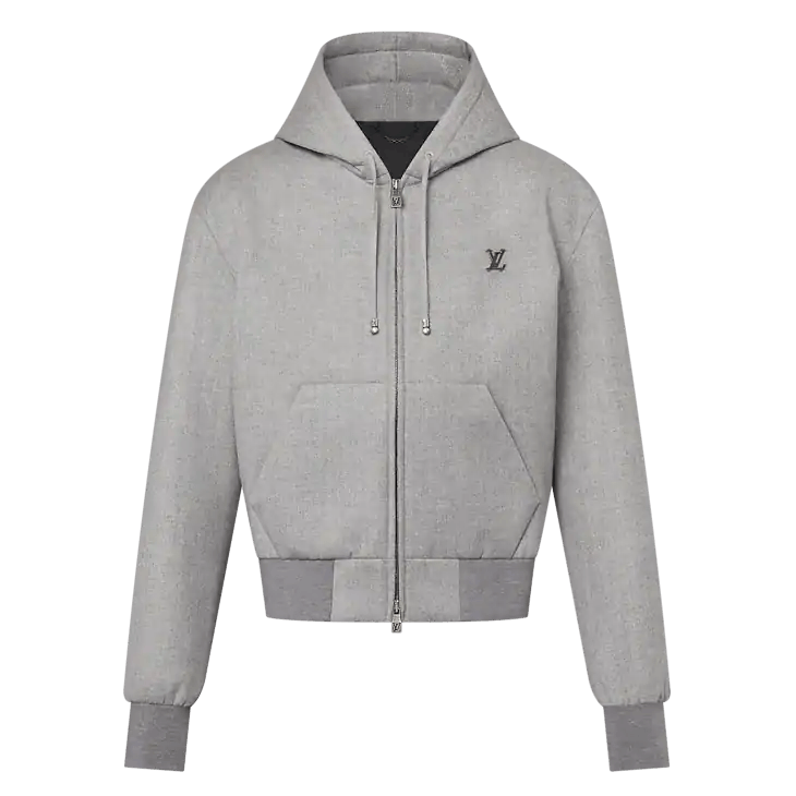 Louis Vuitton Tailored Technical Wool Hooded Blouson Size US XXS / EU 40 - 1 Thumbnail