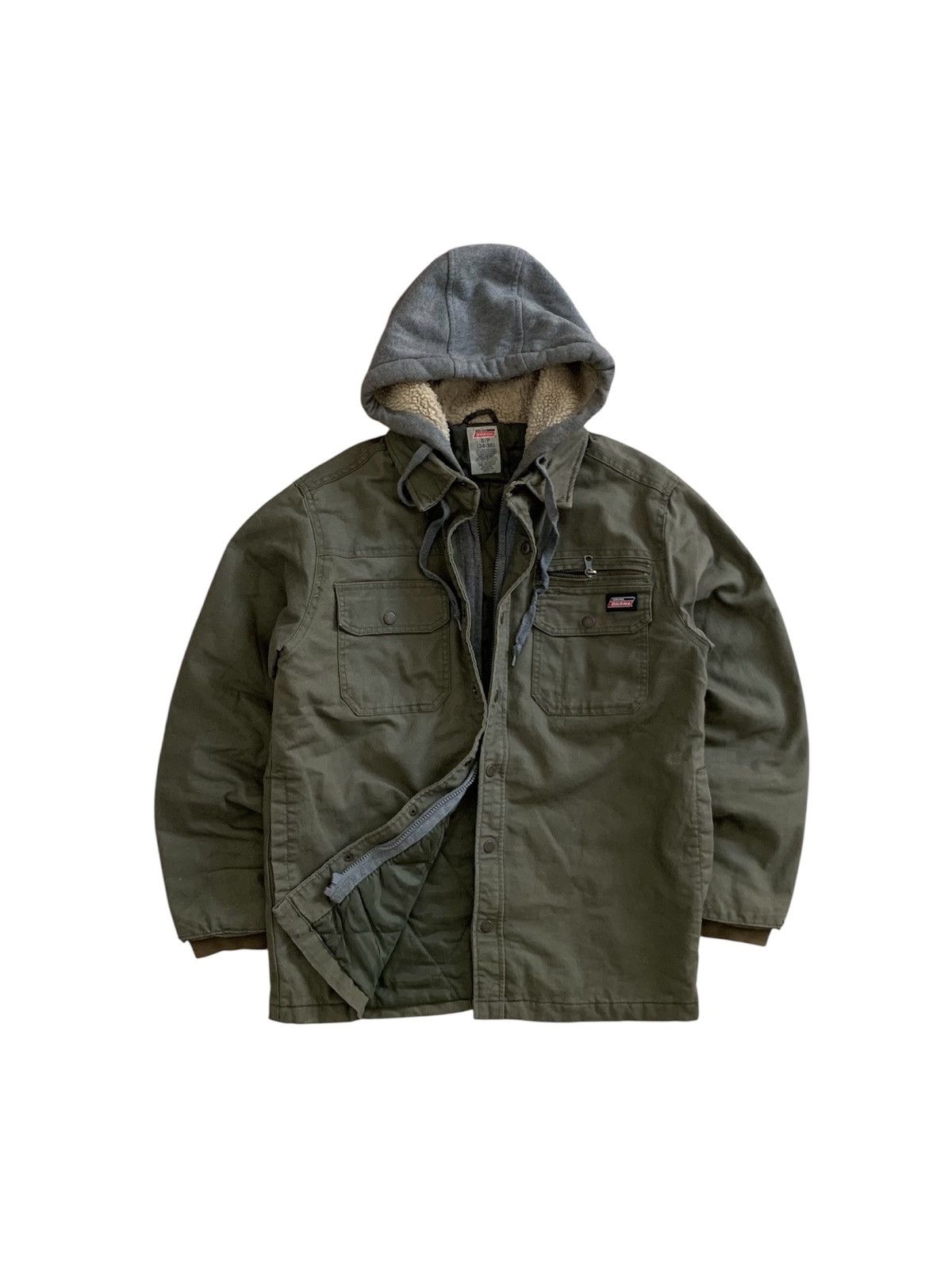 Dickies Vintage Dickies Canvas Shirt Hooded Size US S / EU 44-46 / 1 - 5 Thumbnail