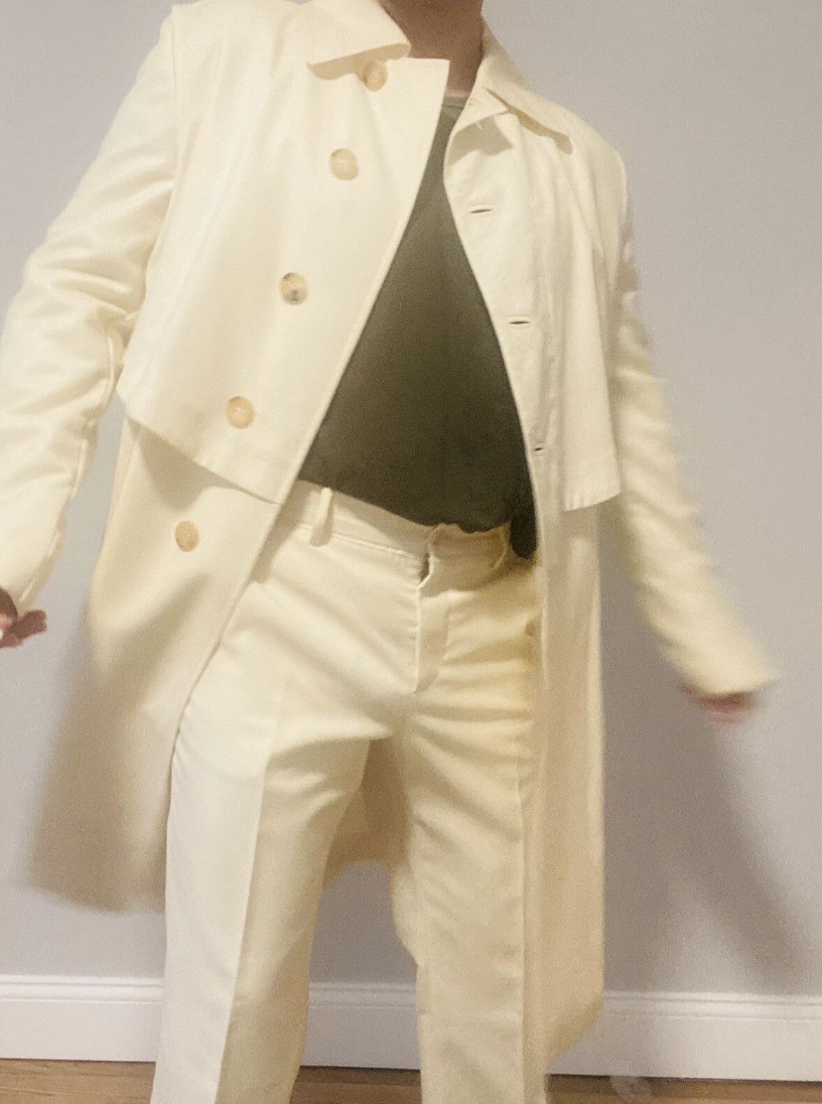 John Galliano JOHN GALLIANO Set Jacket & Pant Size 48R - 4 Thumbnail
