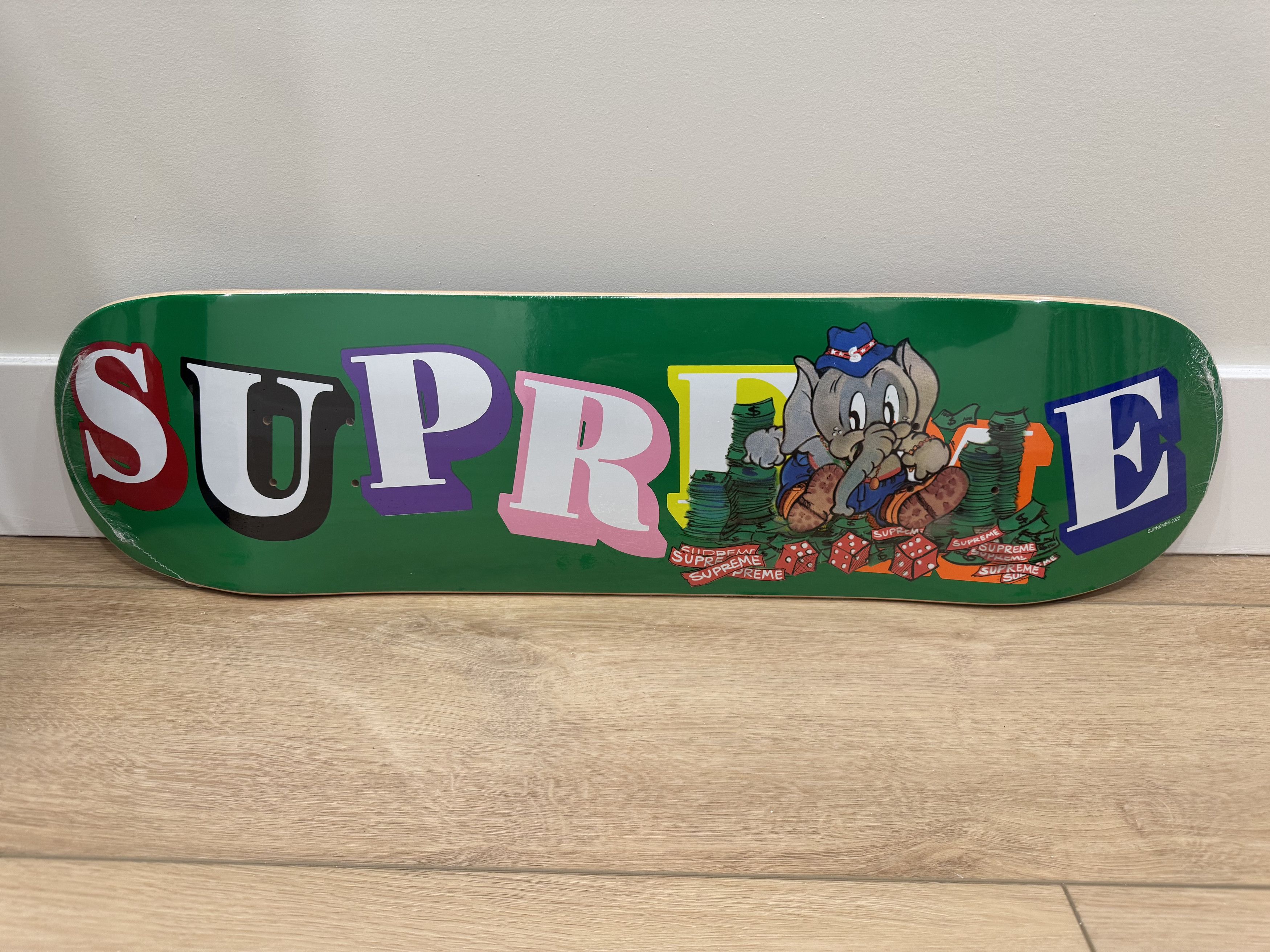Supreme Supreme Elephant Skateboard Deck Green Size ONE SIZE - 3 Thumbnail