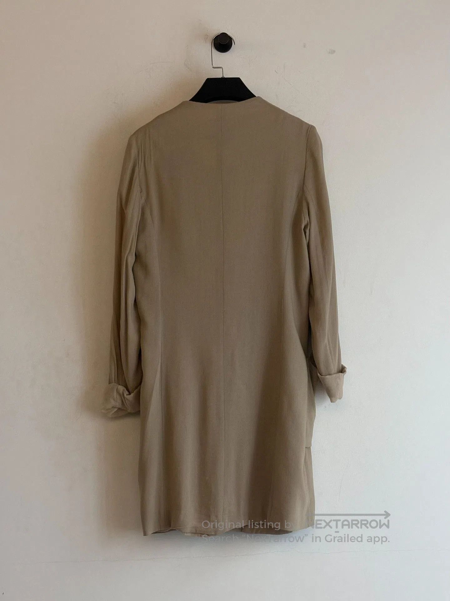 Maison Margiela Maison Martin Margiela SS2011 Sheer Collarless Coat. Size S / US 4 / IT 40 - 5 Thumbnail