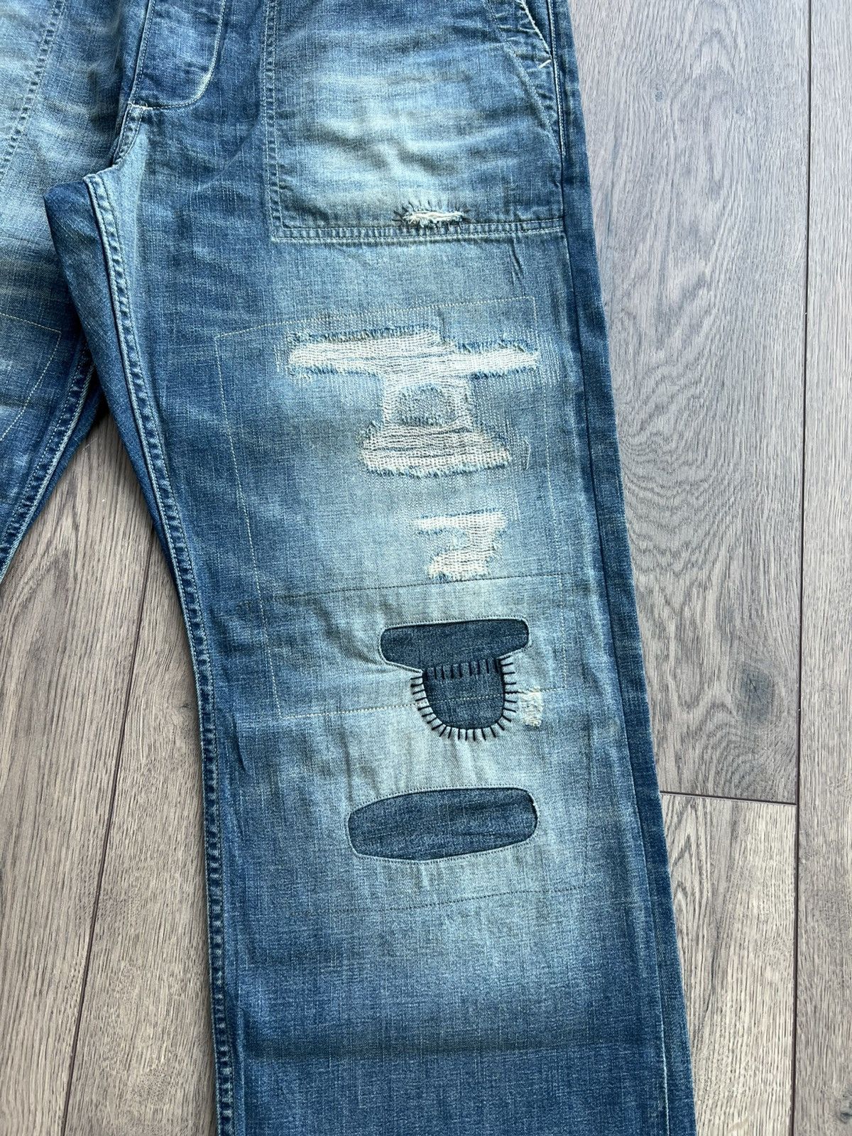 Polo Ralph Lauren Polo Ralph Lauren Relaxed Fit Distressed Carpenter Pants Size US 36 / EU 52 - 8 Thumbnail
