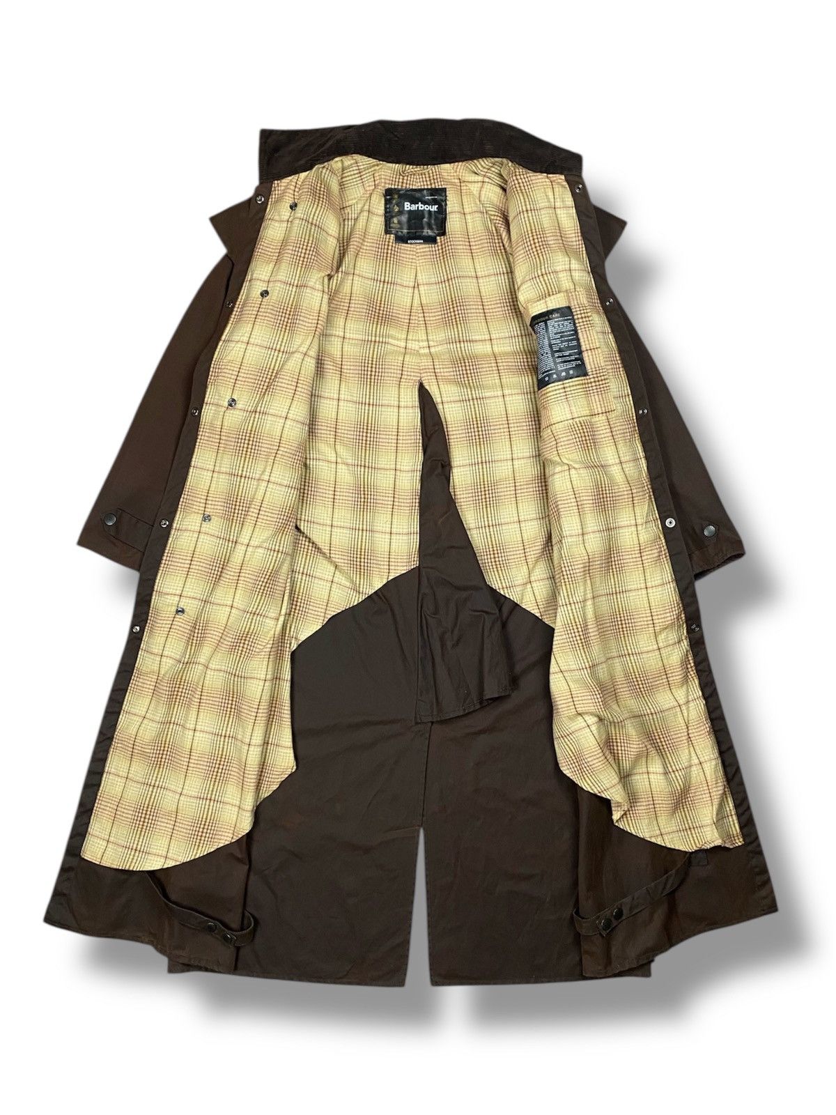 Barbour Barbour Stockman A1554 Long Waxed Riding Coat UK42 Size US L / EU 52-54 / 3 - 12 Thumbnail