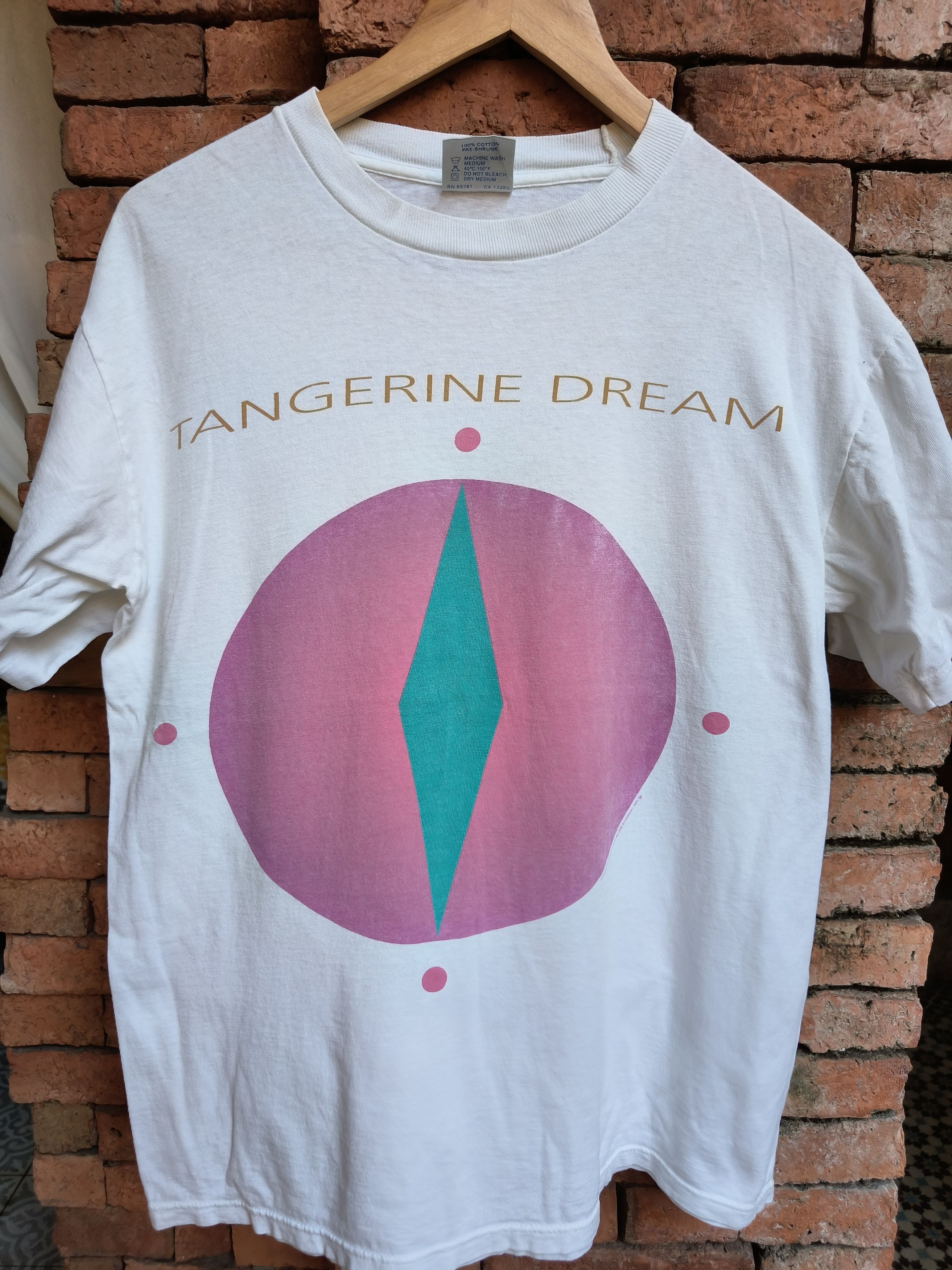 Band Tees Vintage 90s Tangerine dream tour t shirt Size US L / EU 52-54 / 3 - 1 Thumbnail