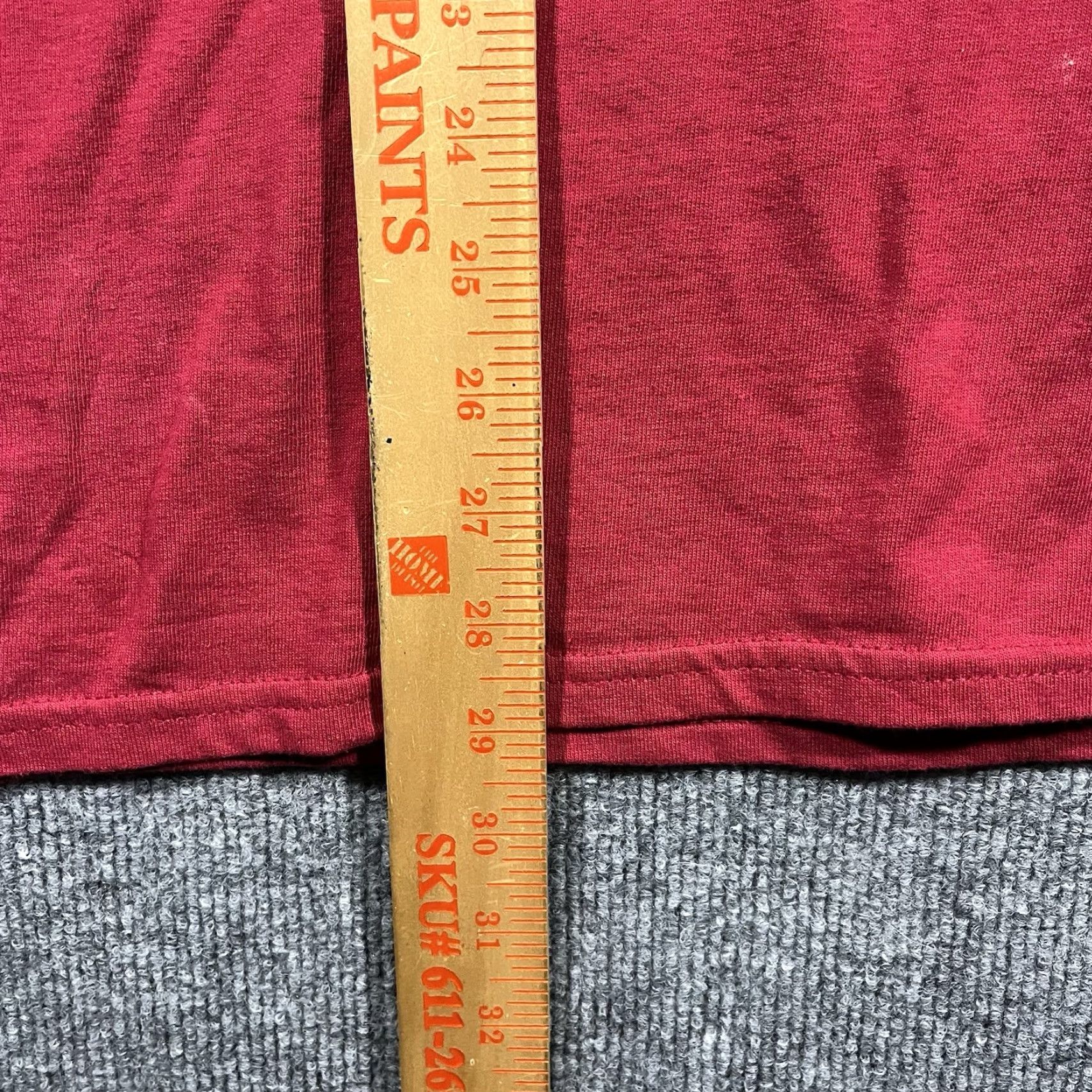 Gildan VINTAGE Leann Rimes Concert Band Red T Shirt Mens L Double Side Graphic Tee Size US L / EU 52-54 / 3 - 7 Thumbnail