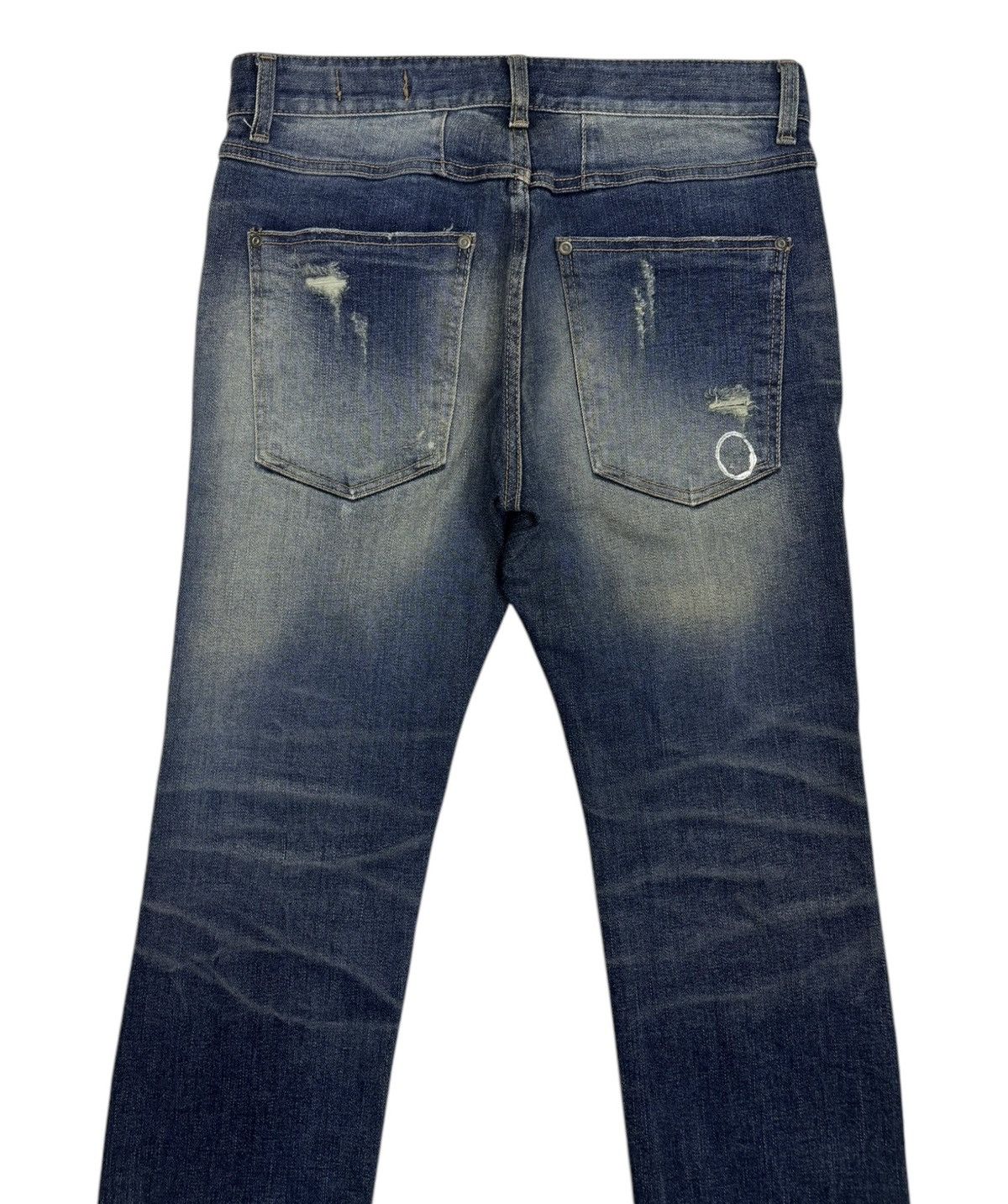 If Six Was Nine × Japanese Brand Slim Skinny Fit Slacks By Face Time Jeans Distressed Jeans Size US 30 / EU 46 - 6 Thumbnail