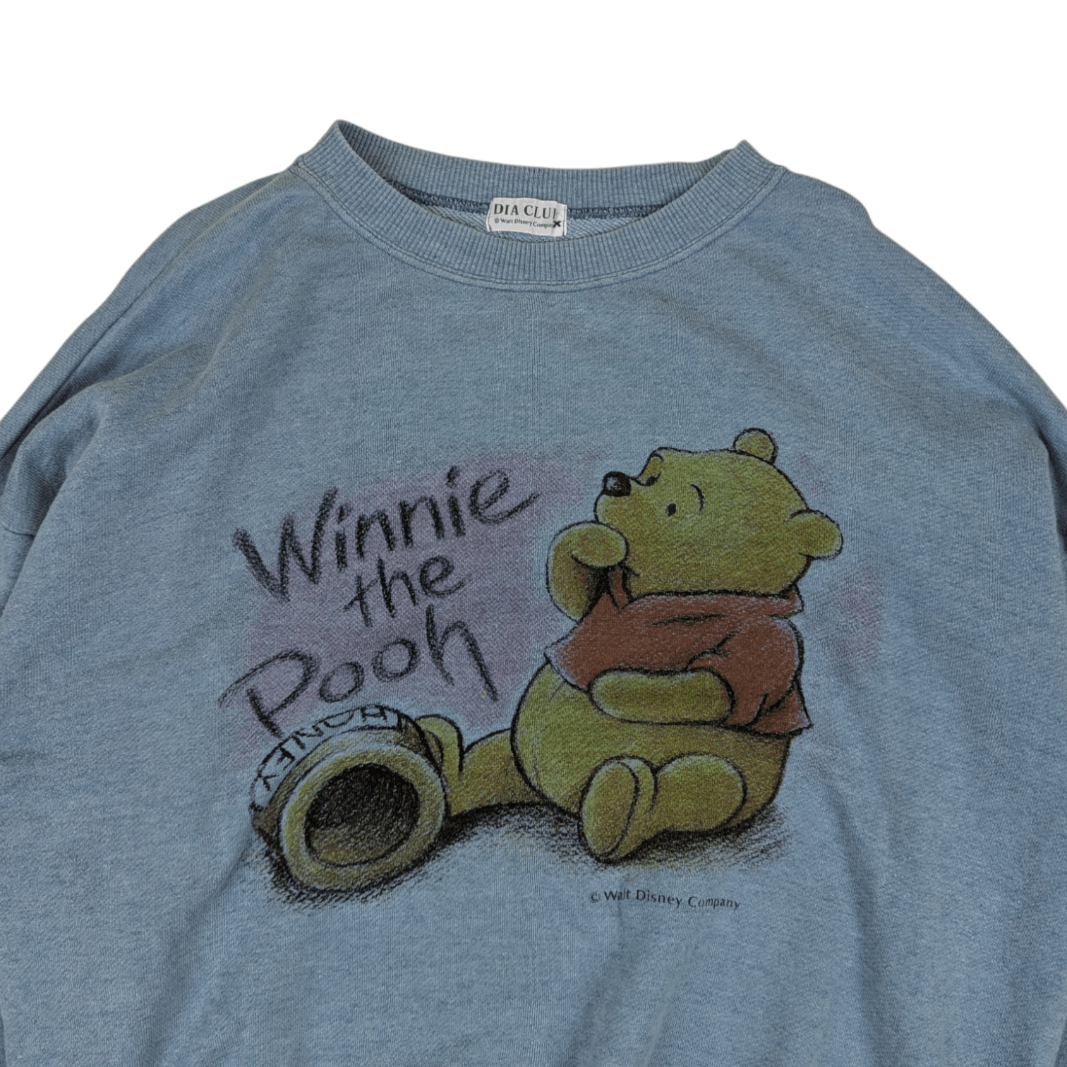 Disney Vintage 90's DISNEY Winnie The Pooh Cartoon Sweatshirt Size US L / EU 52-54 / 3 - 4 Thumbnail