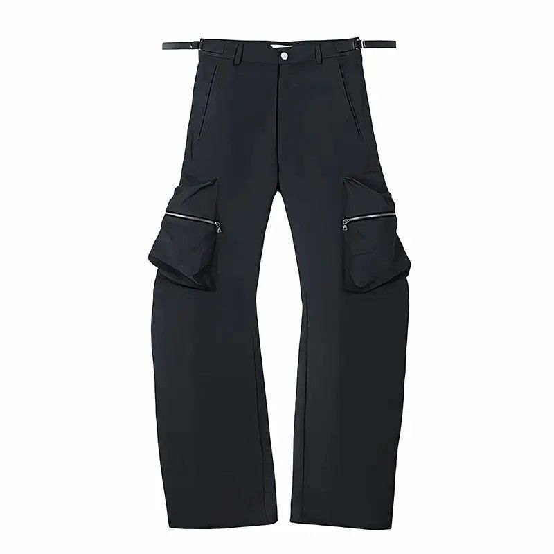 Japanese Brand Utility zipper cargo pants with pockets Size US 34 / EU 50 - 6 Thumbnail