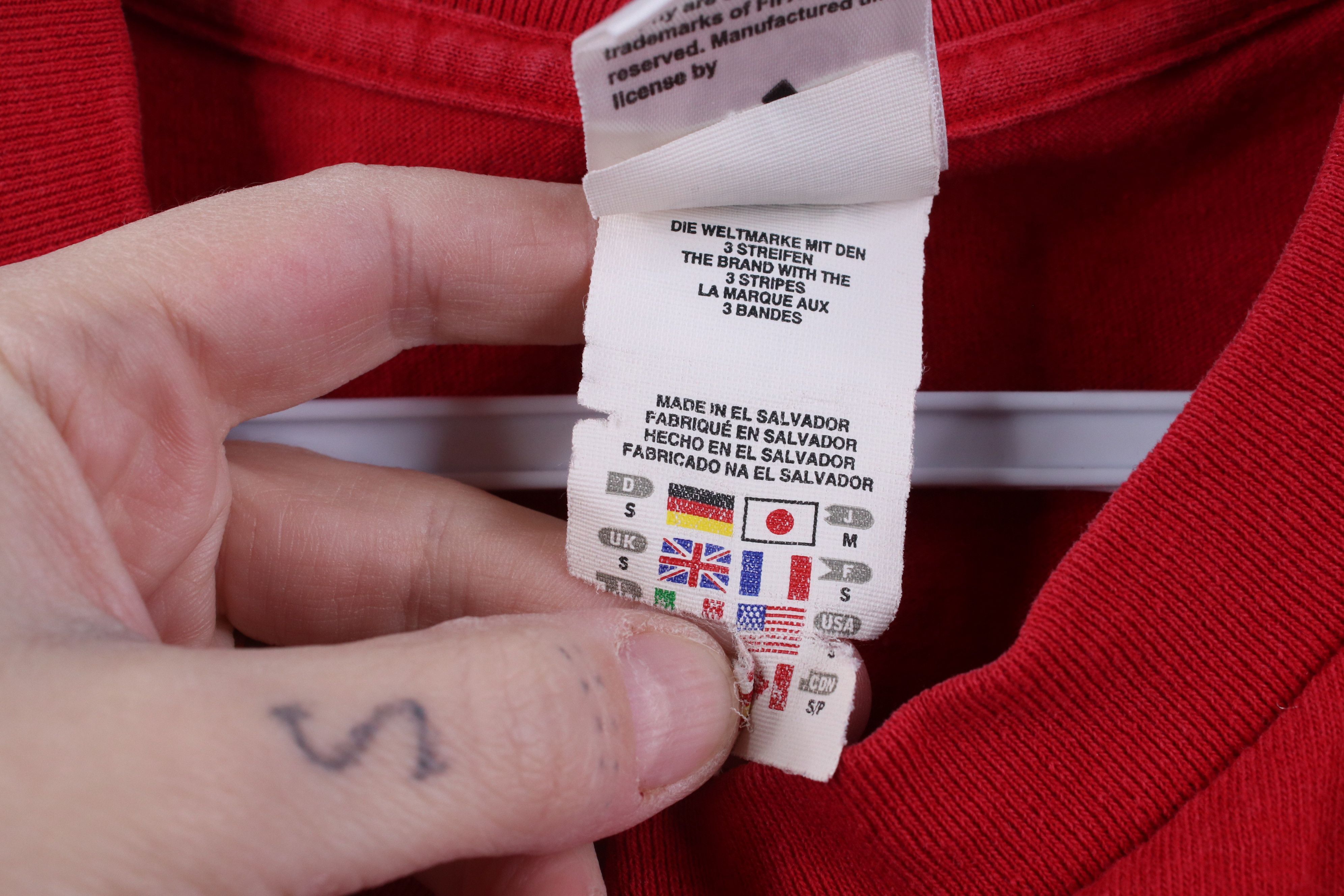 Adidas Vintage Y2K Adidas 2006 World Cup Germany Soccer T-Shirt Size US S / EU 44-46 / 1 - 8 Thumbnail