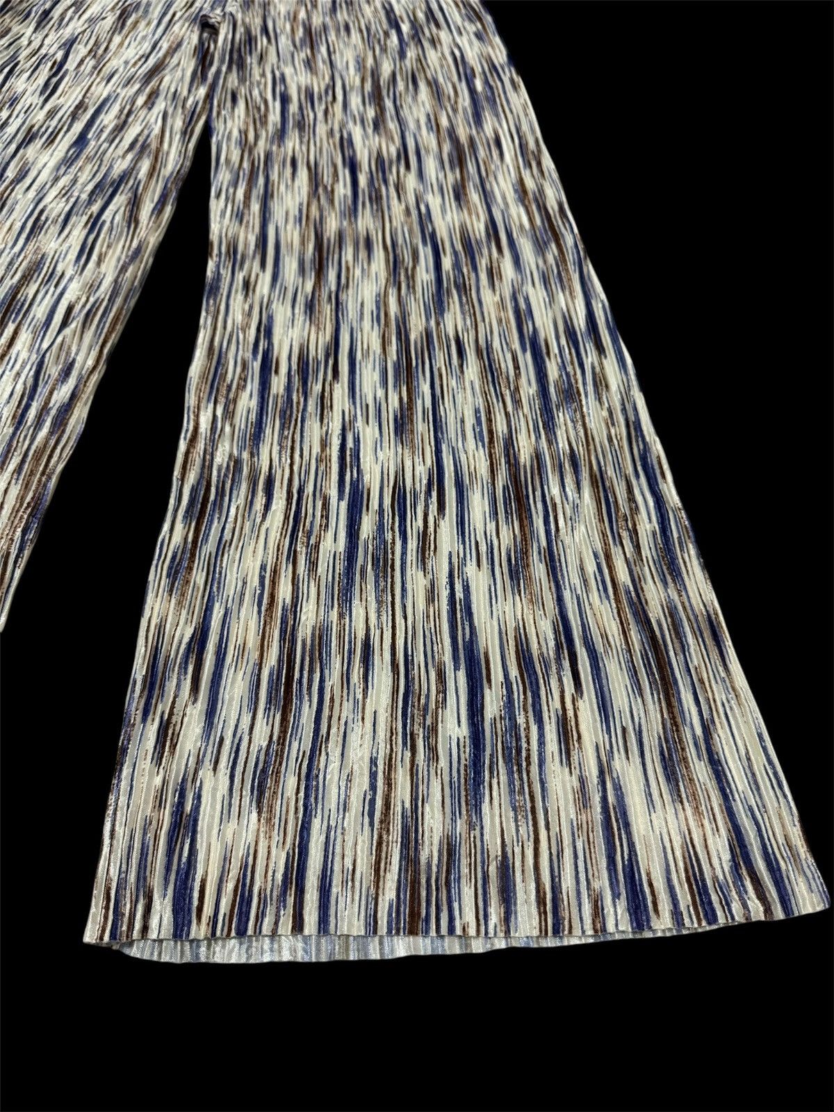 Designer × Japanese Brand Japanese Designer Brand Sakishima Pleats Pants Nice Design Size 29" - 4 Thumbnail