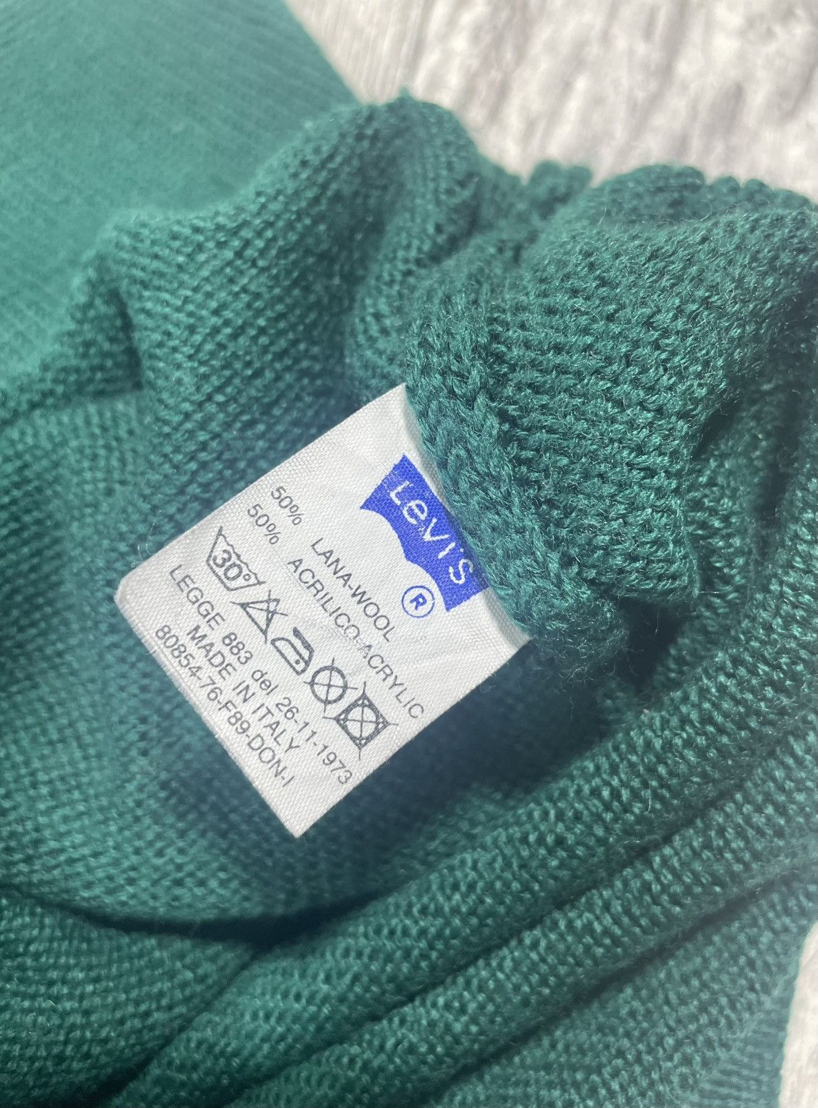 Levi's Rare Vintage Levis 1973 Wool Jumper Sweater Crewneck Size US M / EU 48-50 / 2 - 6 Thumbnail