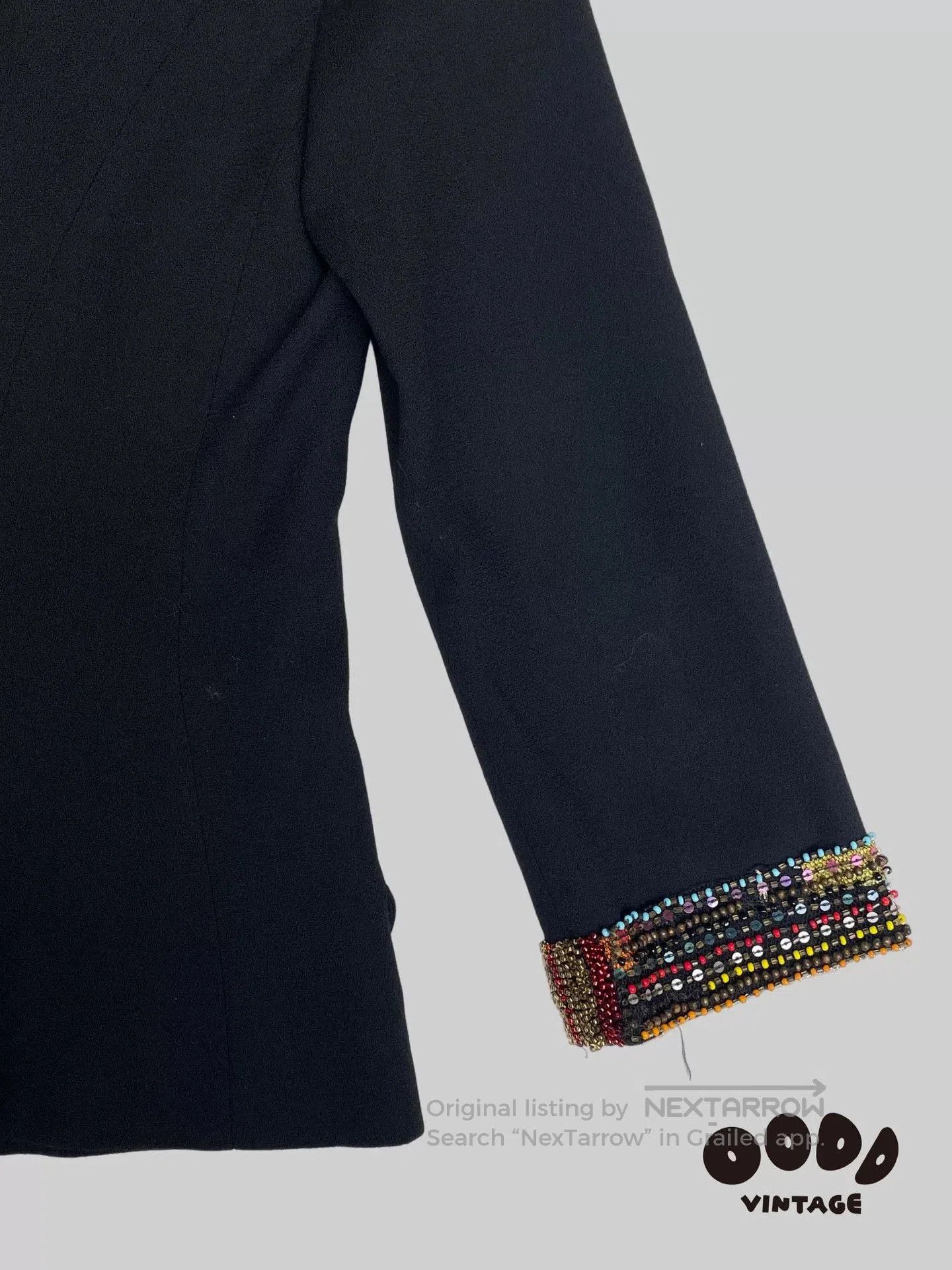 Christian Lacroix Christian Lacroix 90s Beaded Embroidered Suit. Size M / US 6-8 / IT 42-44 - 5 Thumbnail